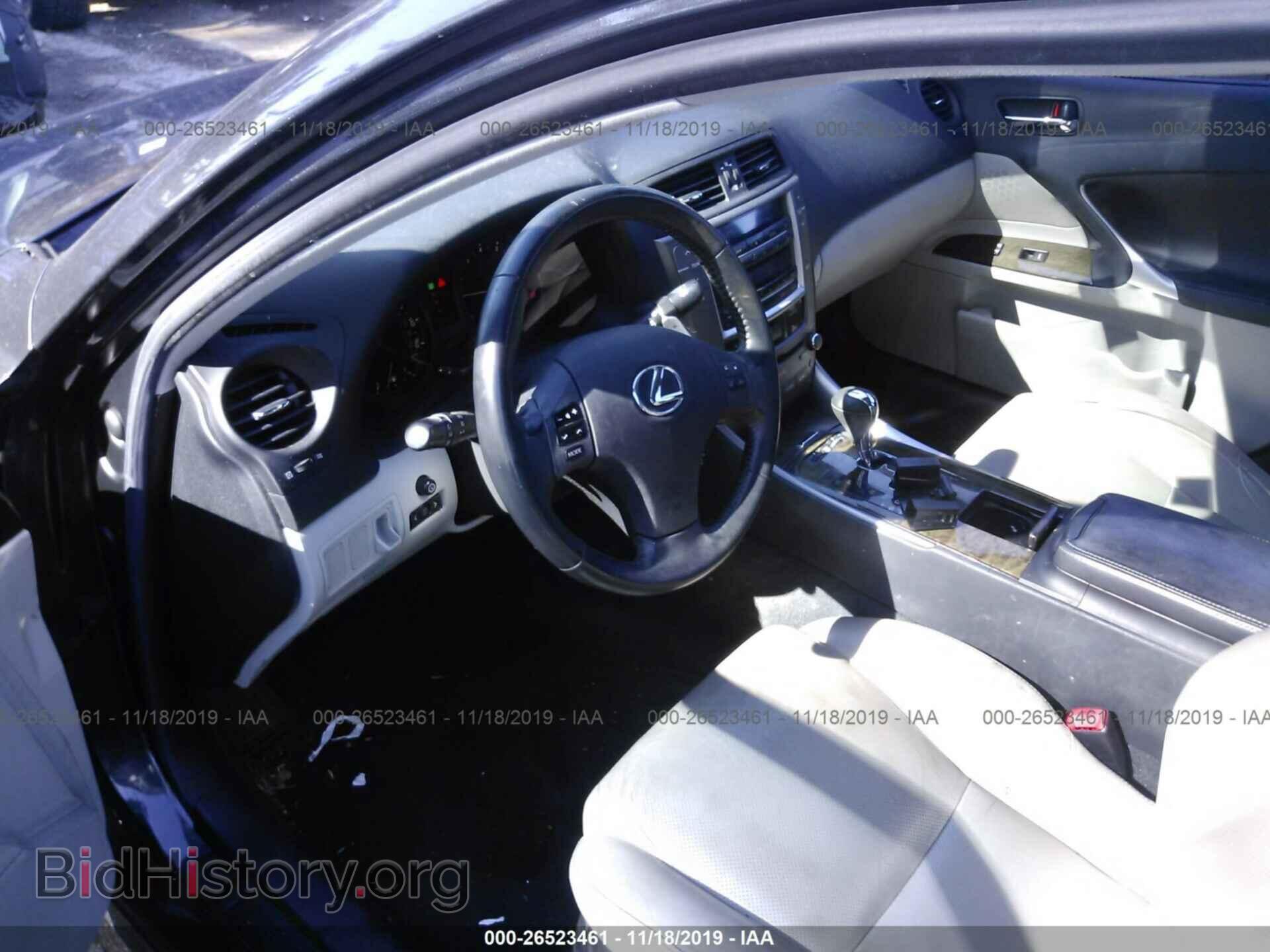 2010 LEXUS IS - VIN: JTHBF5C28A5107298 - Фото 5