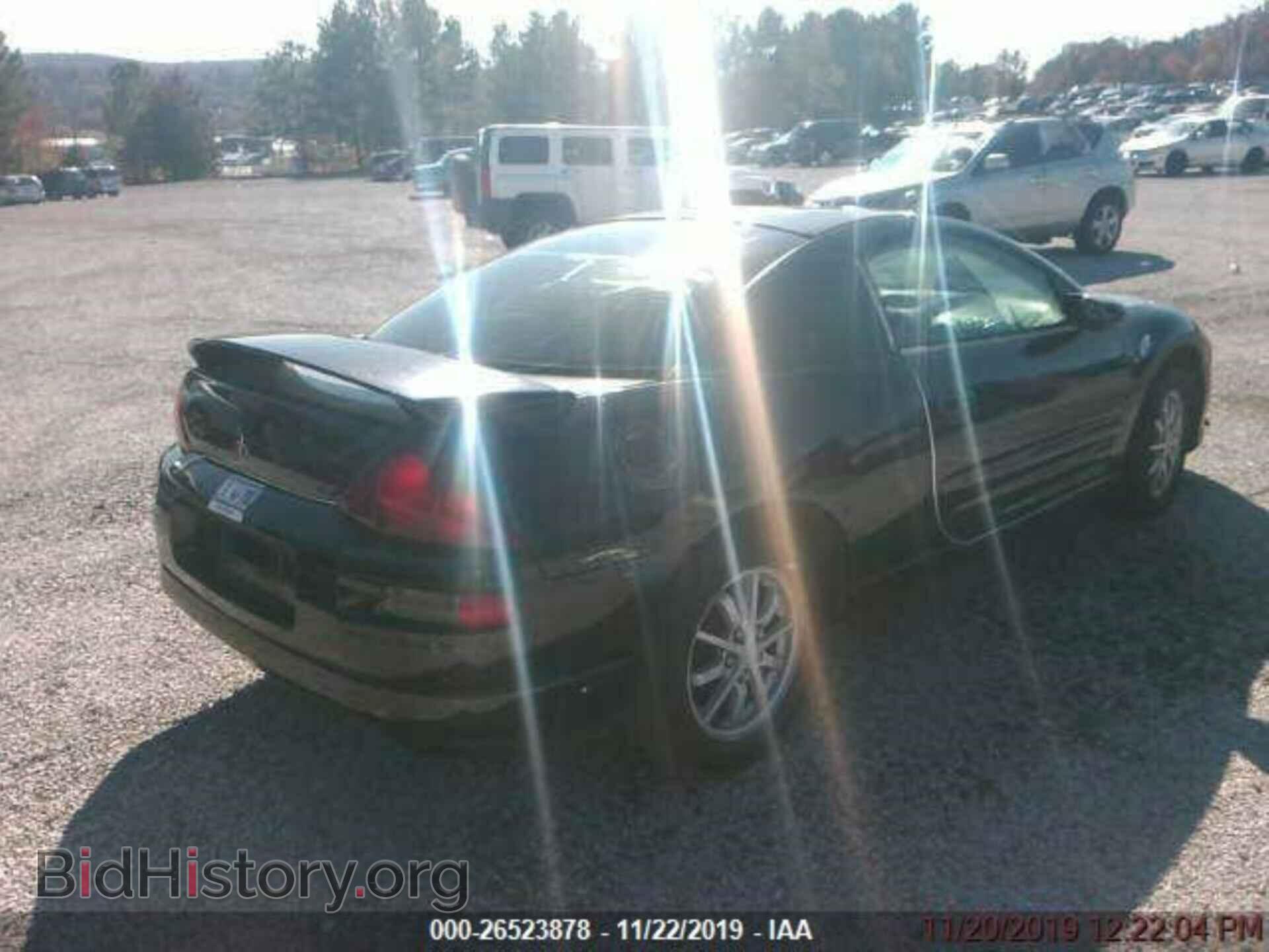 2001 MITSUBISHI ECLIPSE - VIN: 4A3AC44GX1E227224 - Фото 2