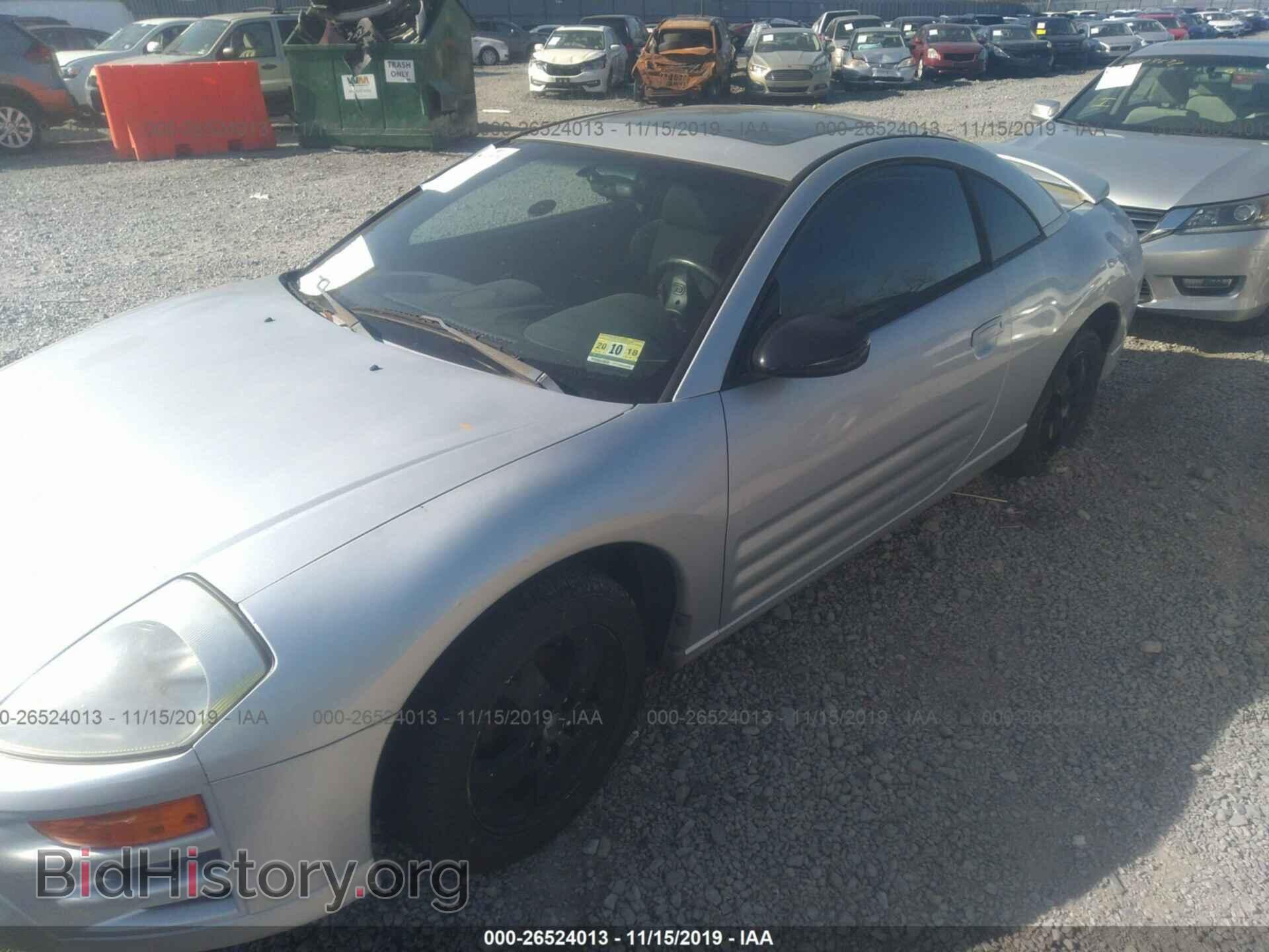 2003 MITSUBISHI ECLIPSE - VIN: 4A3AC44G43E001828 - Photo 2