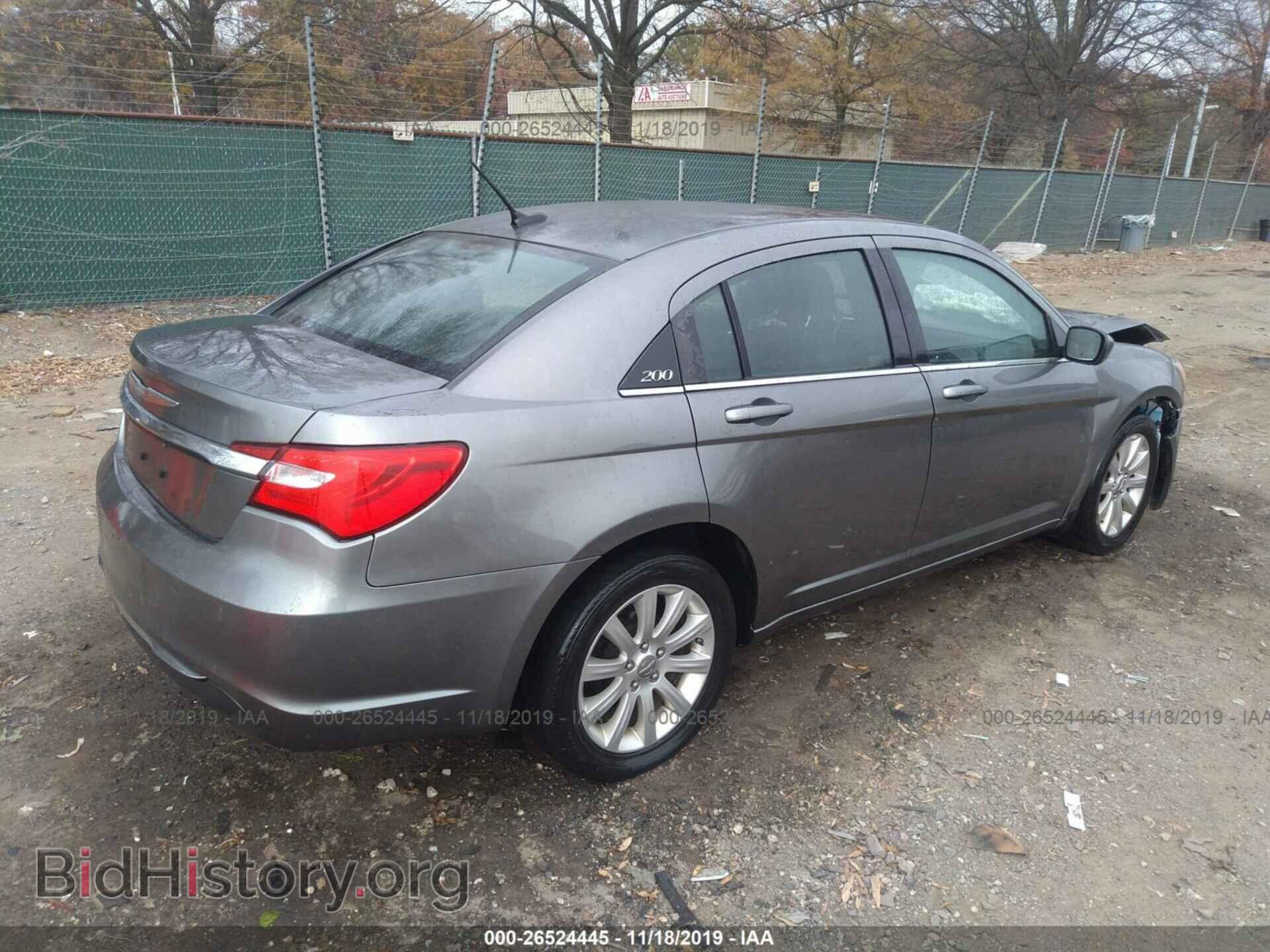 2012 CHRYSLER 200 - VIN: 1C3CCBBB7CN185089 - Фото 4
