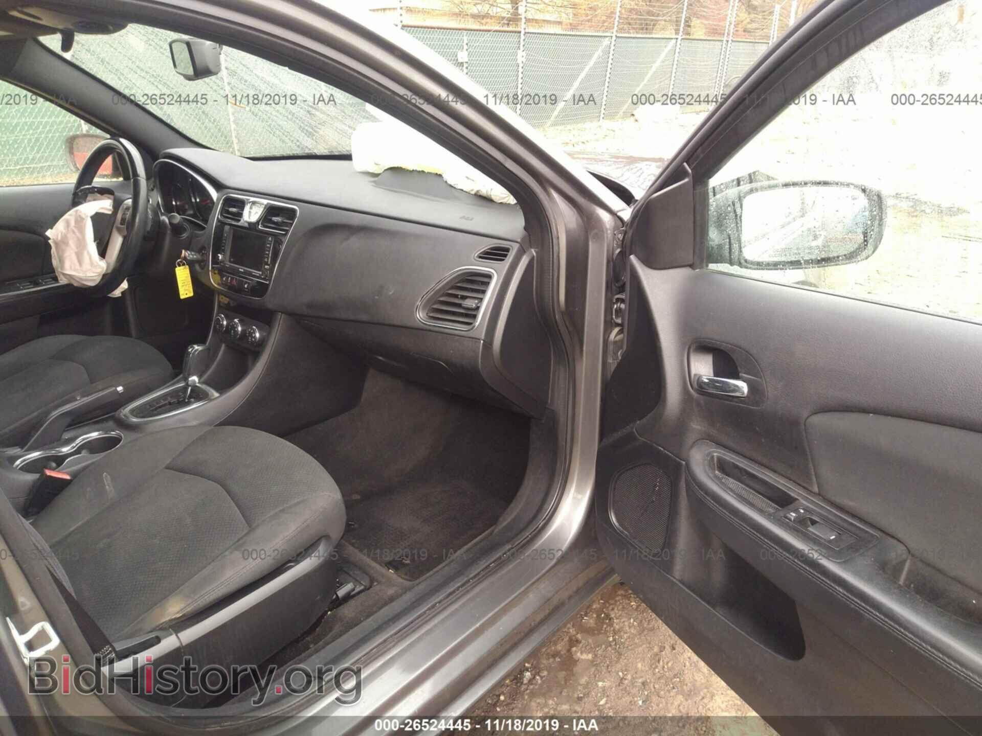 2012 CHRYSLER 200 - VIN: 1C3CCBBB7CN185089 - Фото 5