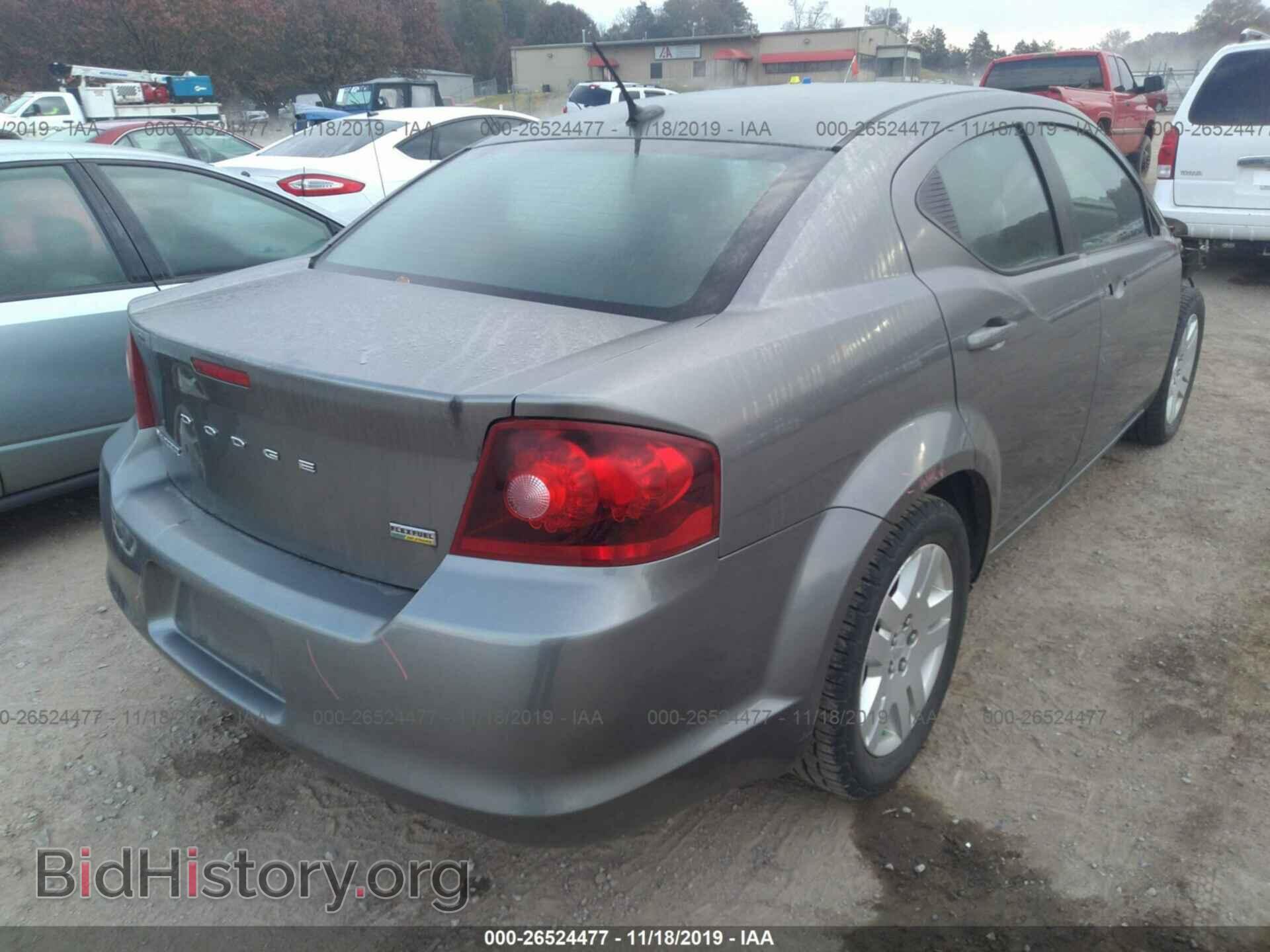 2013 DODGE AVENGER - VIN: 1C3CDZAG1DN665911 - Фото 4