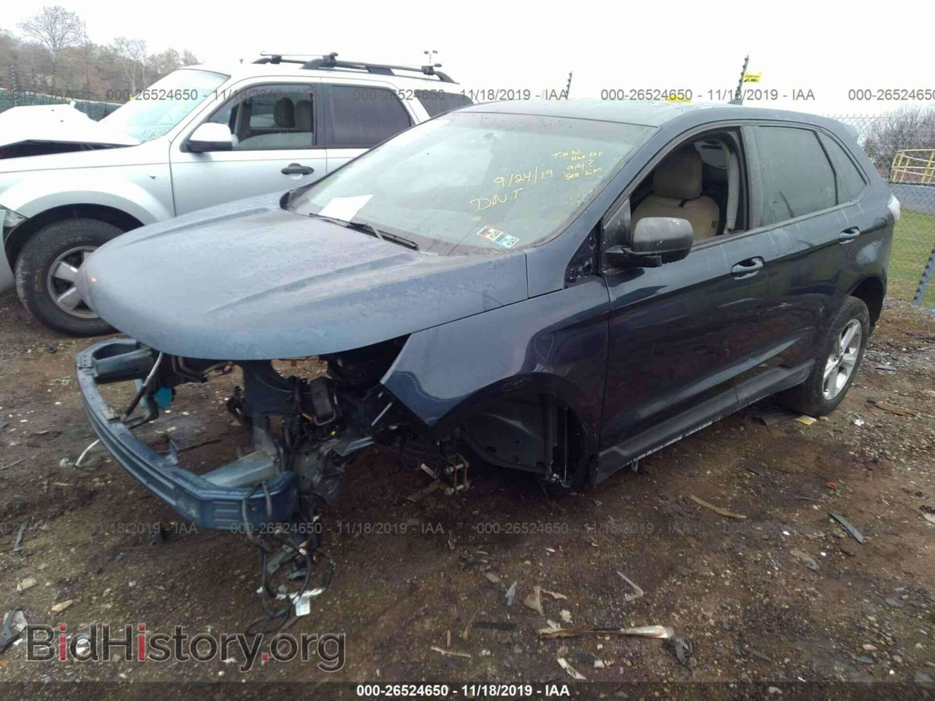 2017 FORD EDGE - VIN: 2FMPK4G97HBC40155 - Фото 2
