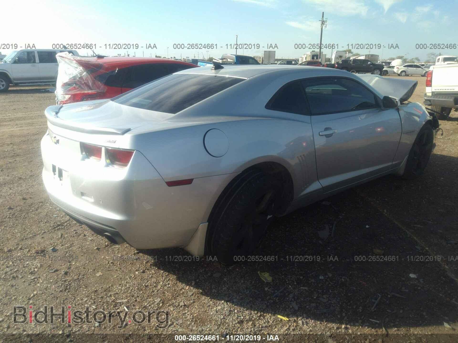 2011 CHEVROLET CAMARO - VIN: 2G1FS1EW6B9201250 - Фото 4
