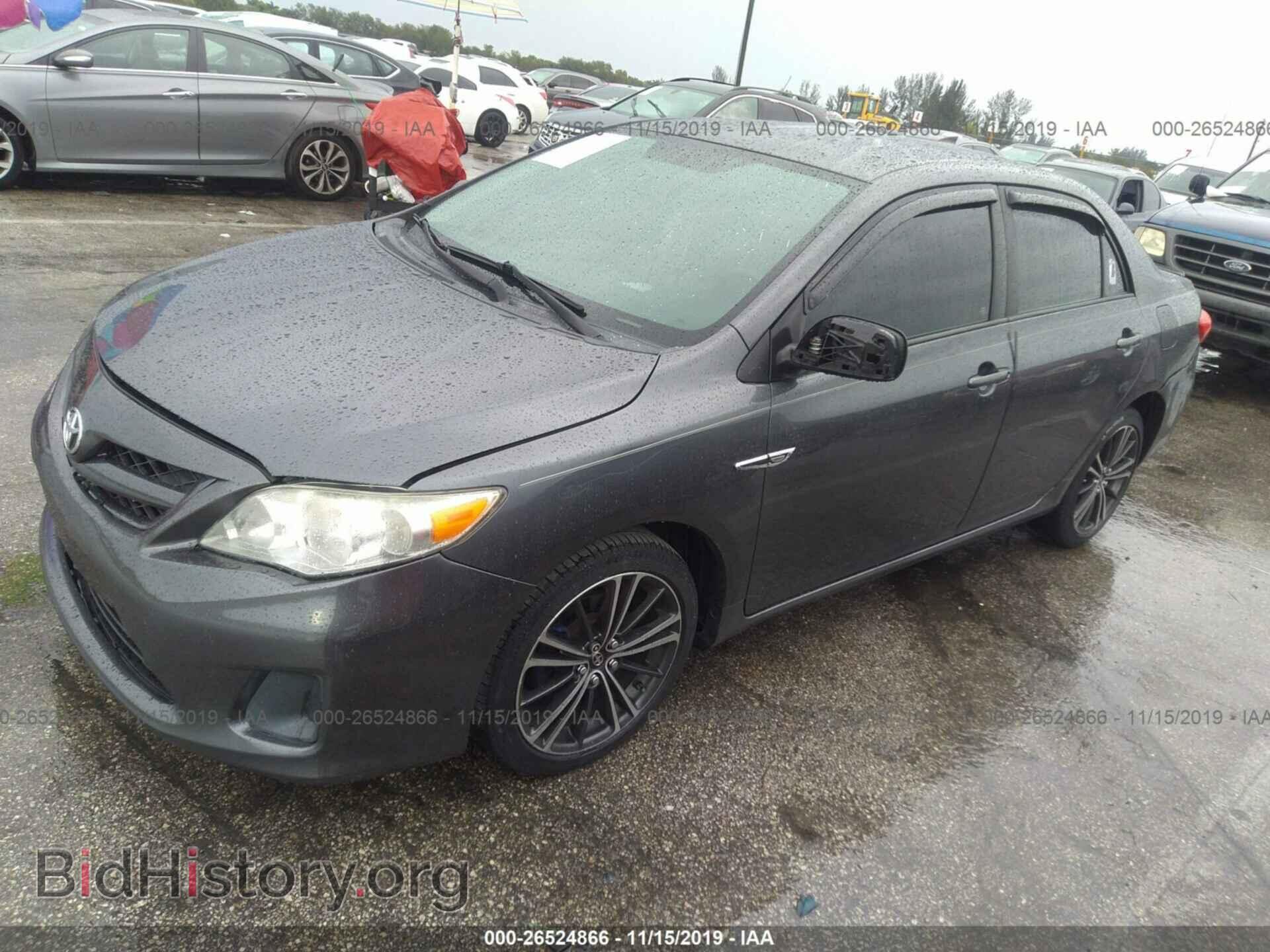2011 TOYOTA COROLLA - VIN: 2T1BU4EEXBC722013 - Фото 2