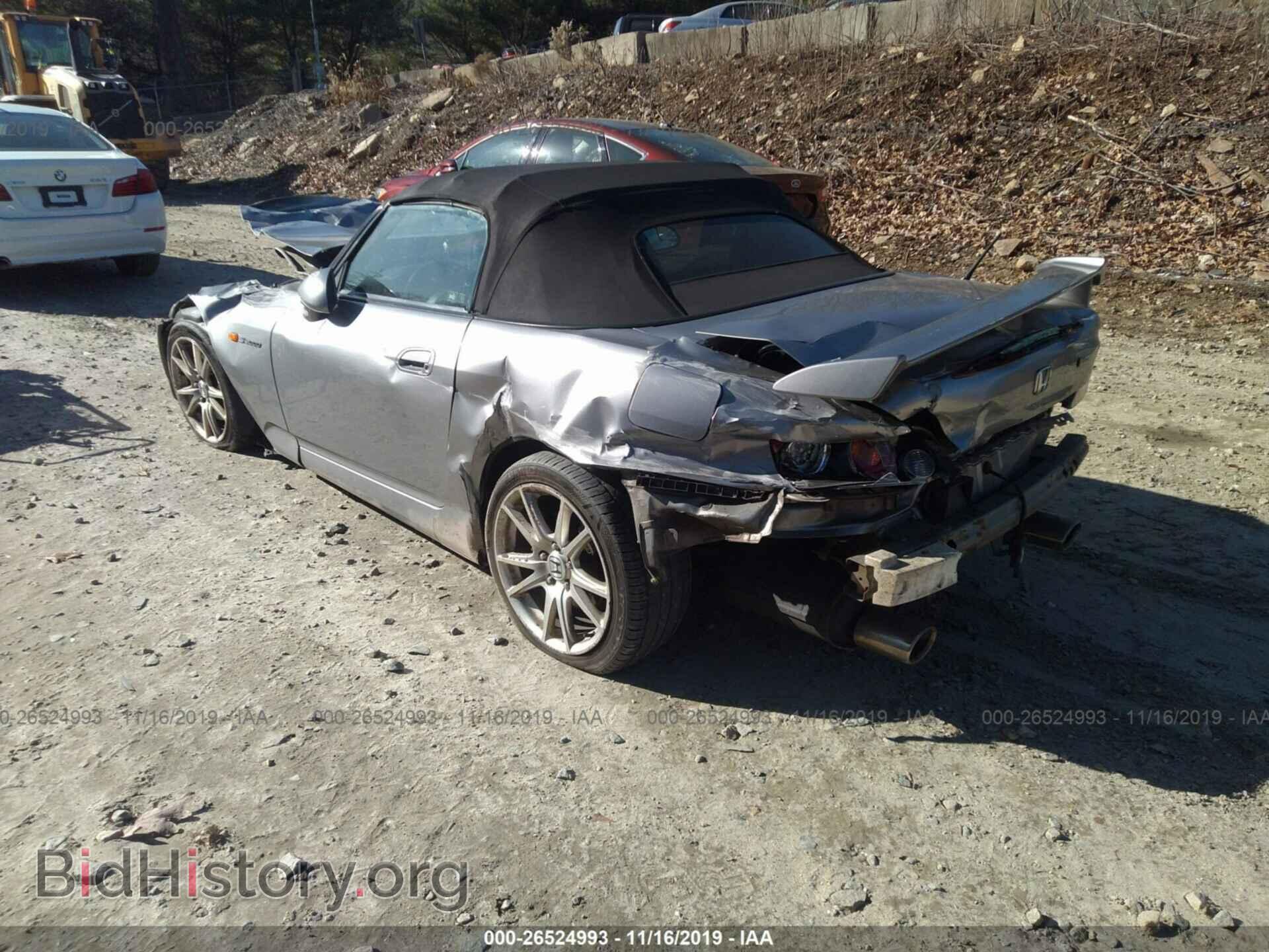 2005 HONDA S2000 - VIN: JHMAP21485S006569 - Фото 3