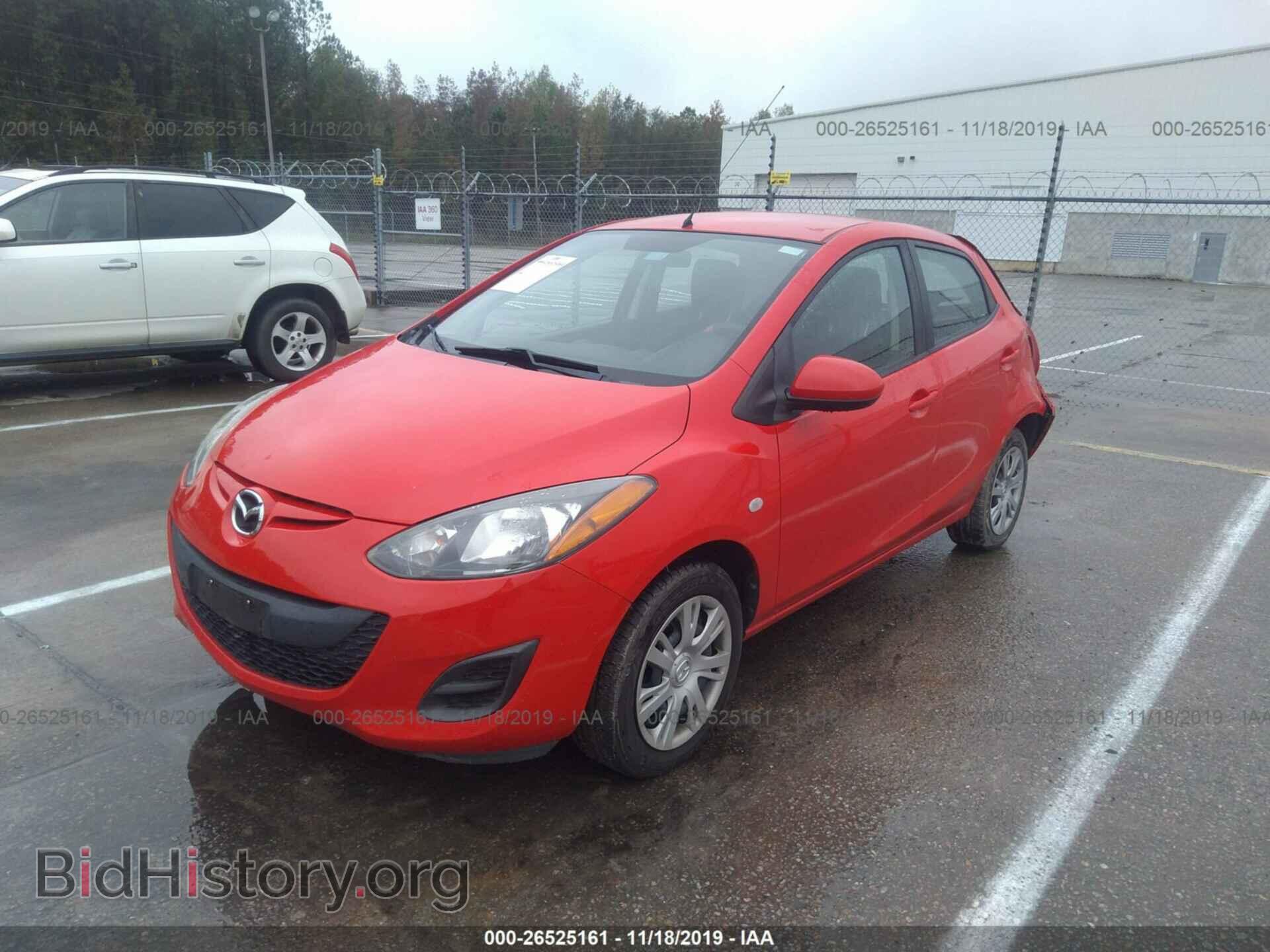 2013 MAZDA MAZDA2 - VIN: JM1DE1KY0D0154595 - Фото 2