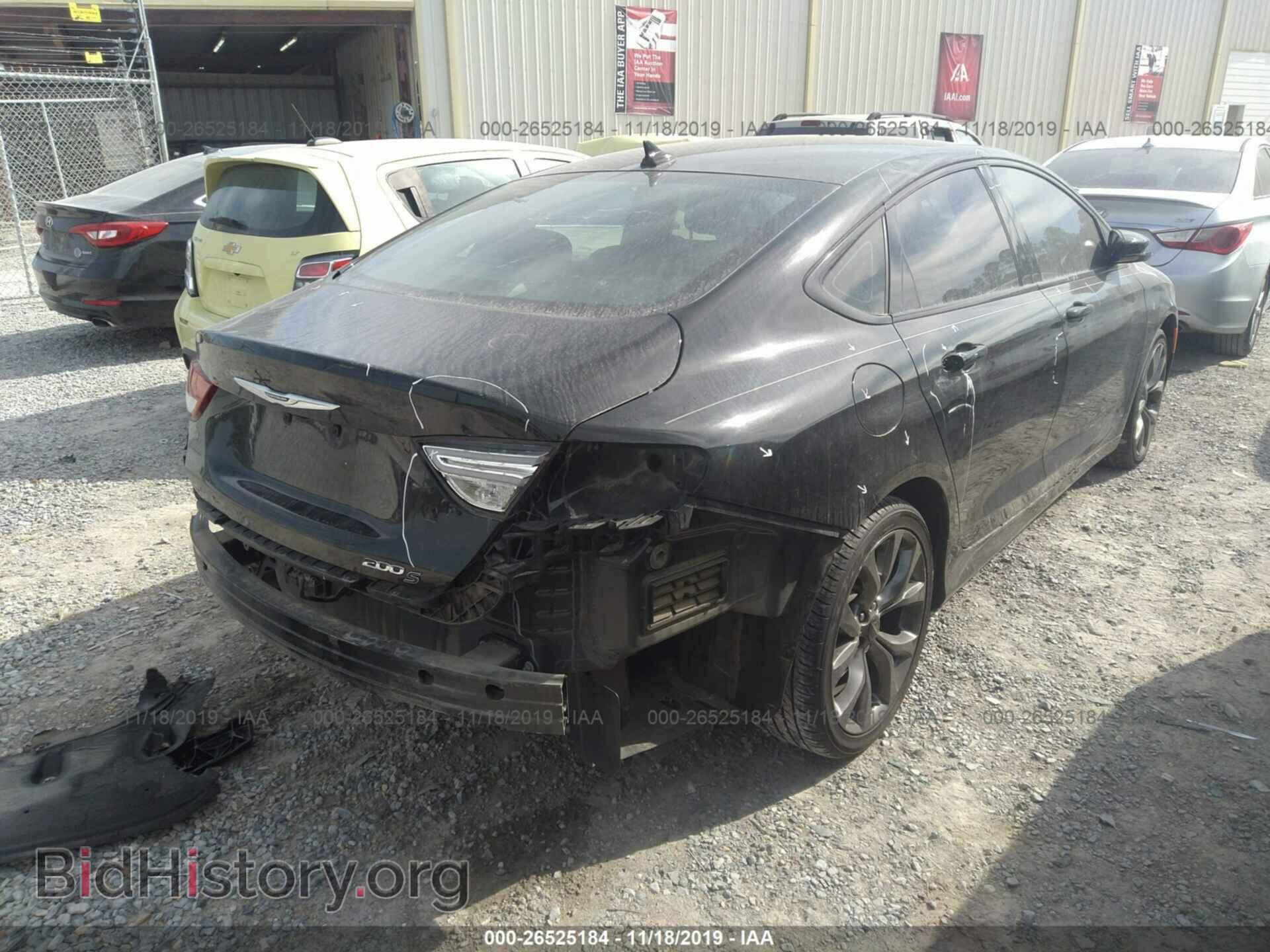 2015 CHRYSLER 200 - VIN: 1C3CCCBG0FN644033 - Photo 4