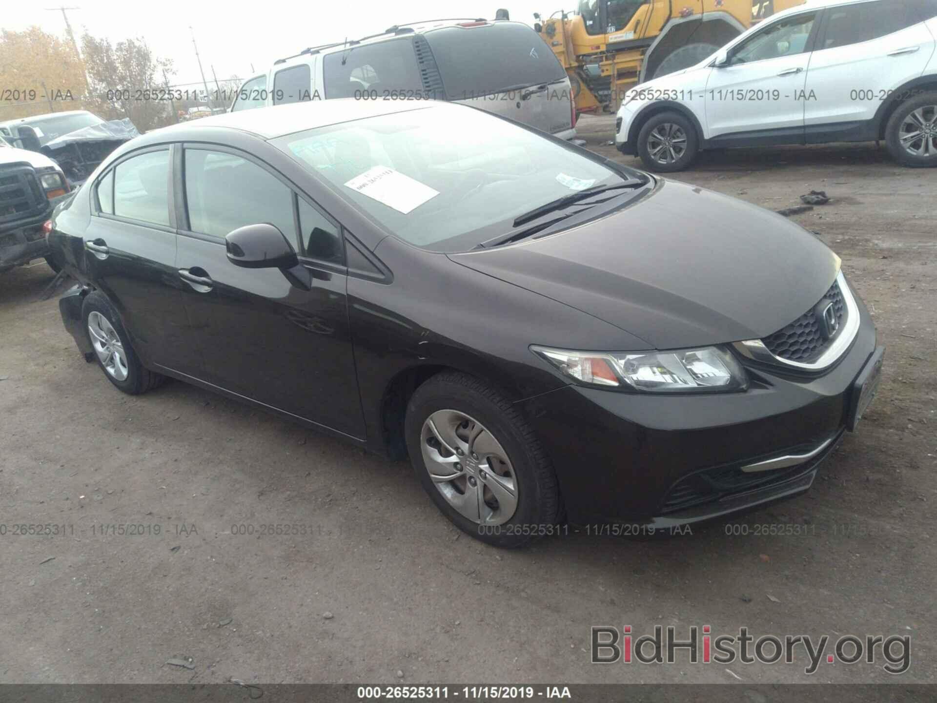 Фотография 2HGFB2F5XDH569315 - HONDA CIVIC 2013