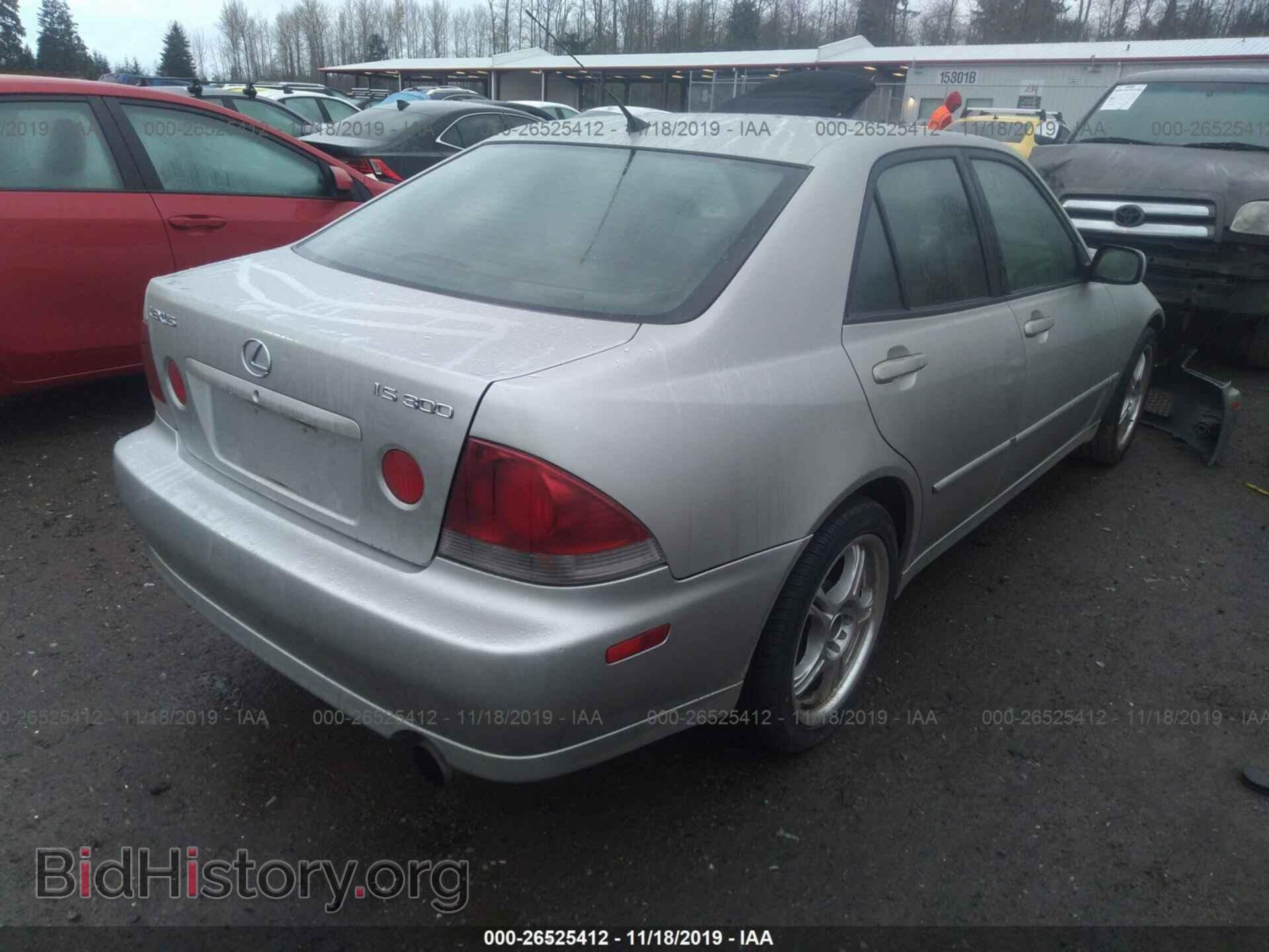 2002 LEXUS IS - VIN: JTHBD192420036802 - Фото 4
