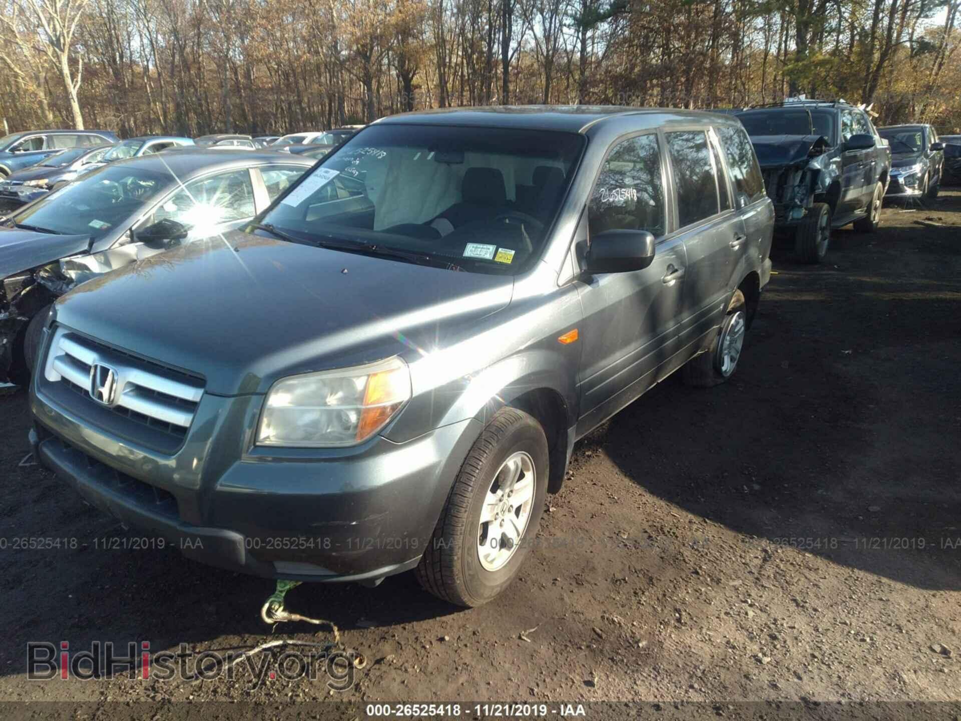 2006 HONDA PILOT - VIN: 5FNYF28176B016670 - Фото 2