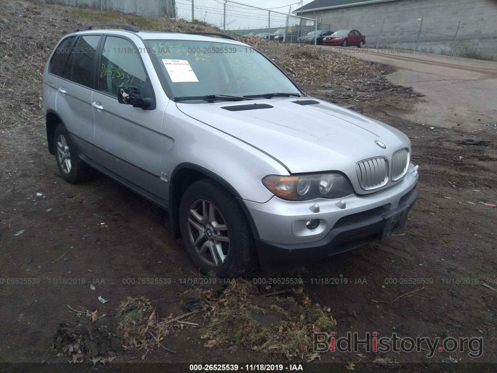 Photo 5UXFA13556LY45341 - BMW X5 2006