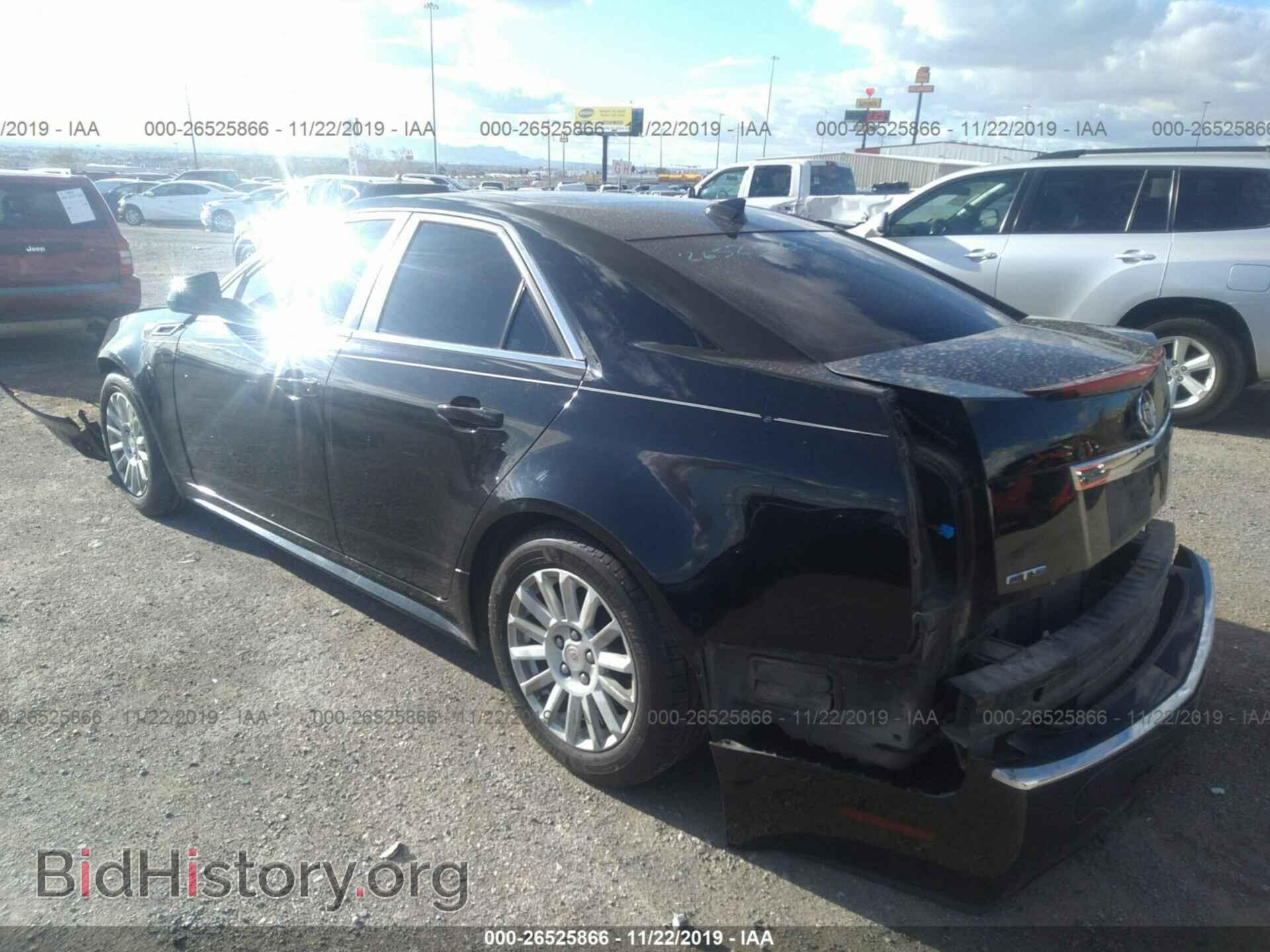 2012 CADILLAC CTS - VIN: 1G6DE5E57C0148819 - Фото 3