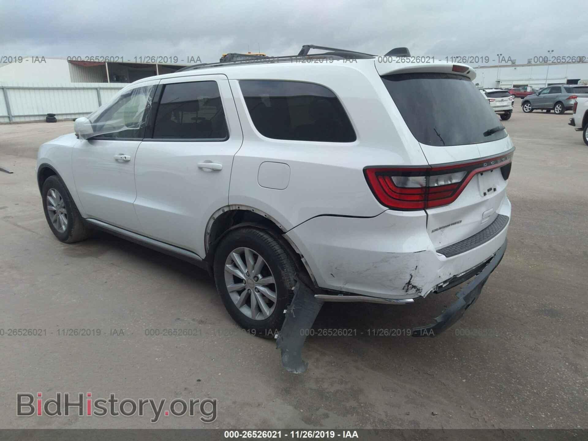 2015 DODGE DURANGO - VIN: 1C4RDHAGGFC100908 - Фото 3