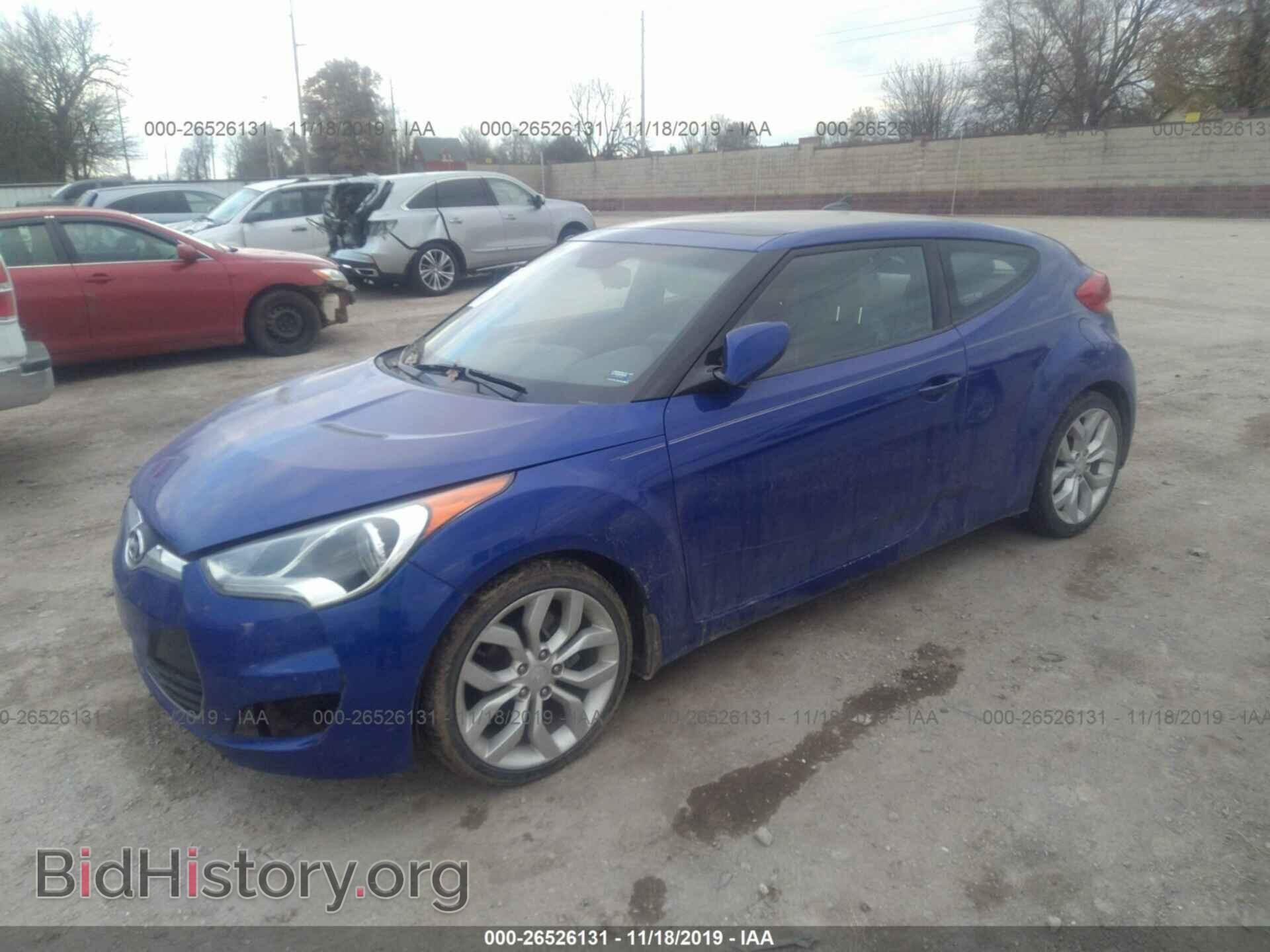 2012 HYUNDAI VELOSTER - VIN: KMHTC6ADXCU031886 - Фото 2