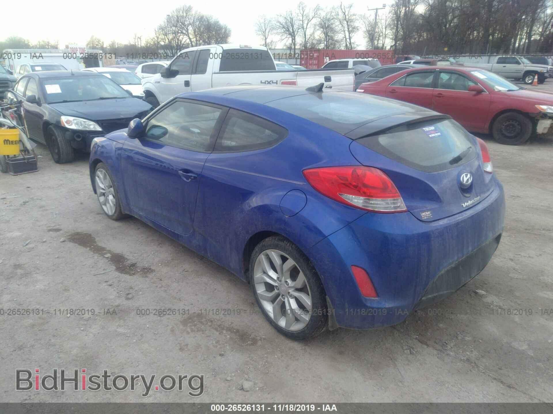 2012 HYUNDAI VELOSTER - VIN: KMHTC6ADXCU031886 - Фото 3