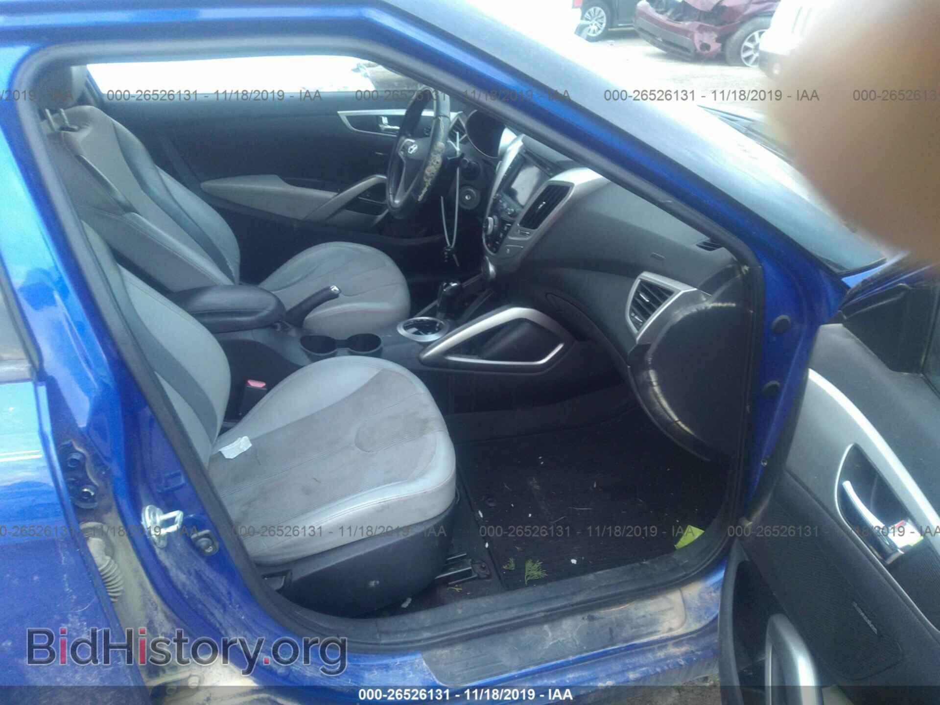2012 HYUNDAI VELOSTER - VIN: KMHTC6ADXCU031886 - Фото 5