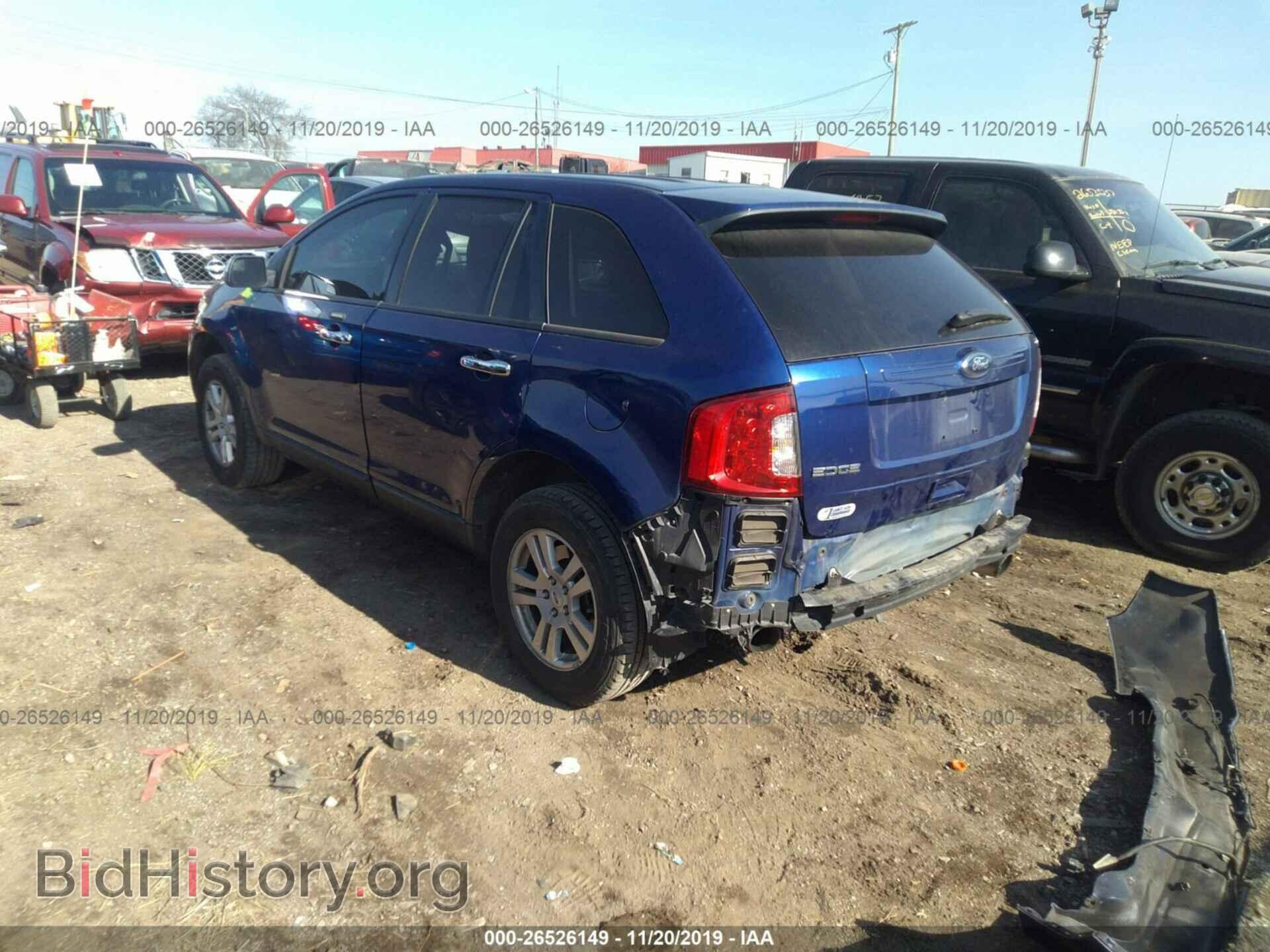 2013 FORD EDGE - VIN: 2FMDK3GC0DBA56677 - Фото 3