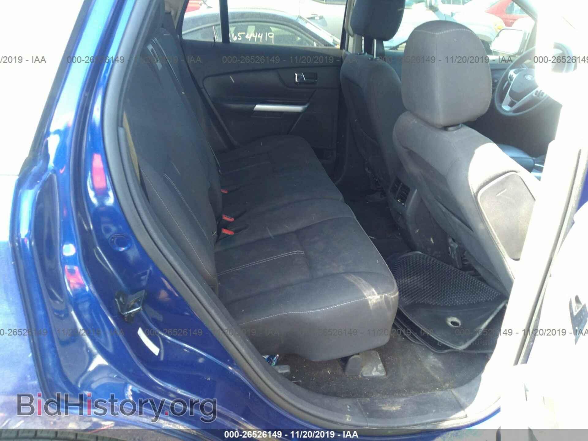 2013 FORD EDGE - VIN: 2FMDK3GC0DBA56677 - Фото 8
