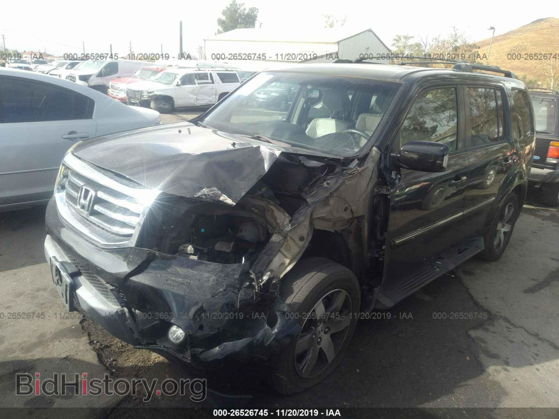 2012 HONDA PILOT - VIN: 5FNYF3H98CB009203 - Фото 2