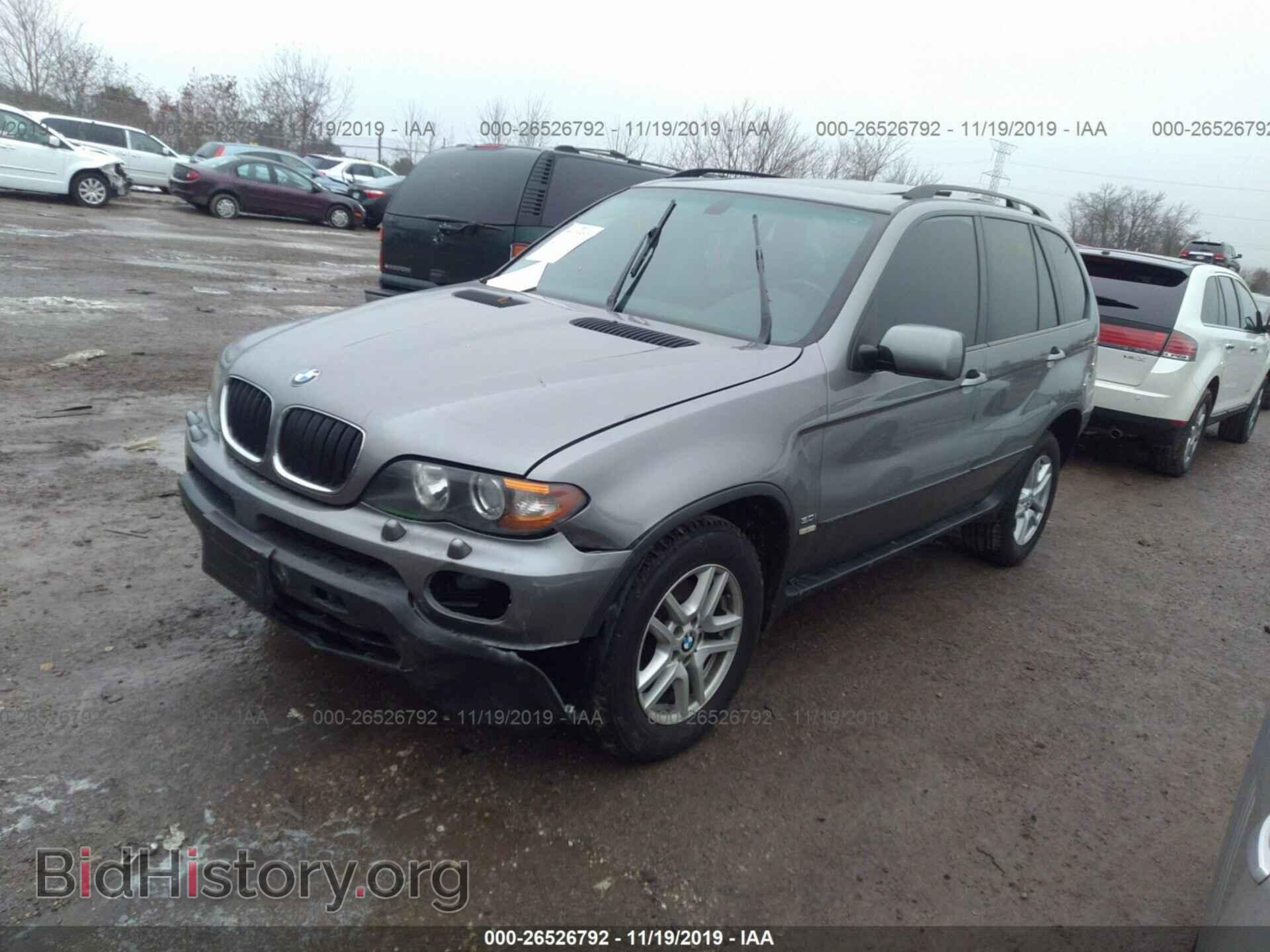 2005 BMW X5 - VIN: 5UXFA13575LY07043 - Фото 2