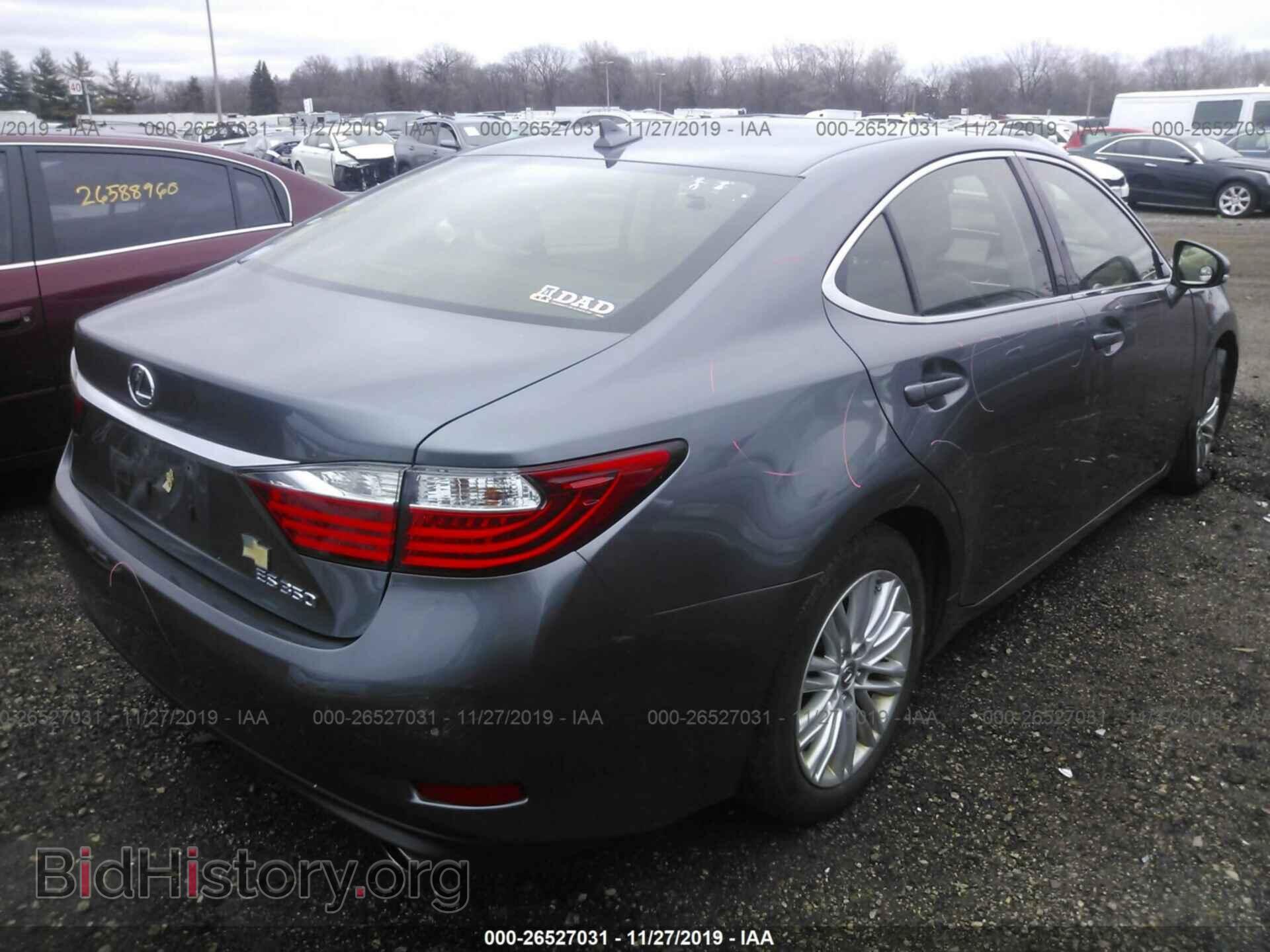 2014 LEXUS ES - VIN: JTHBK1GG4E2148240 - Фото 4