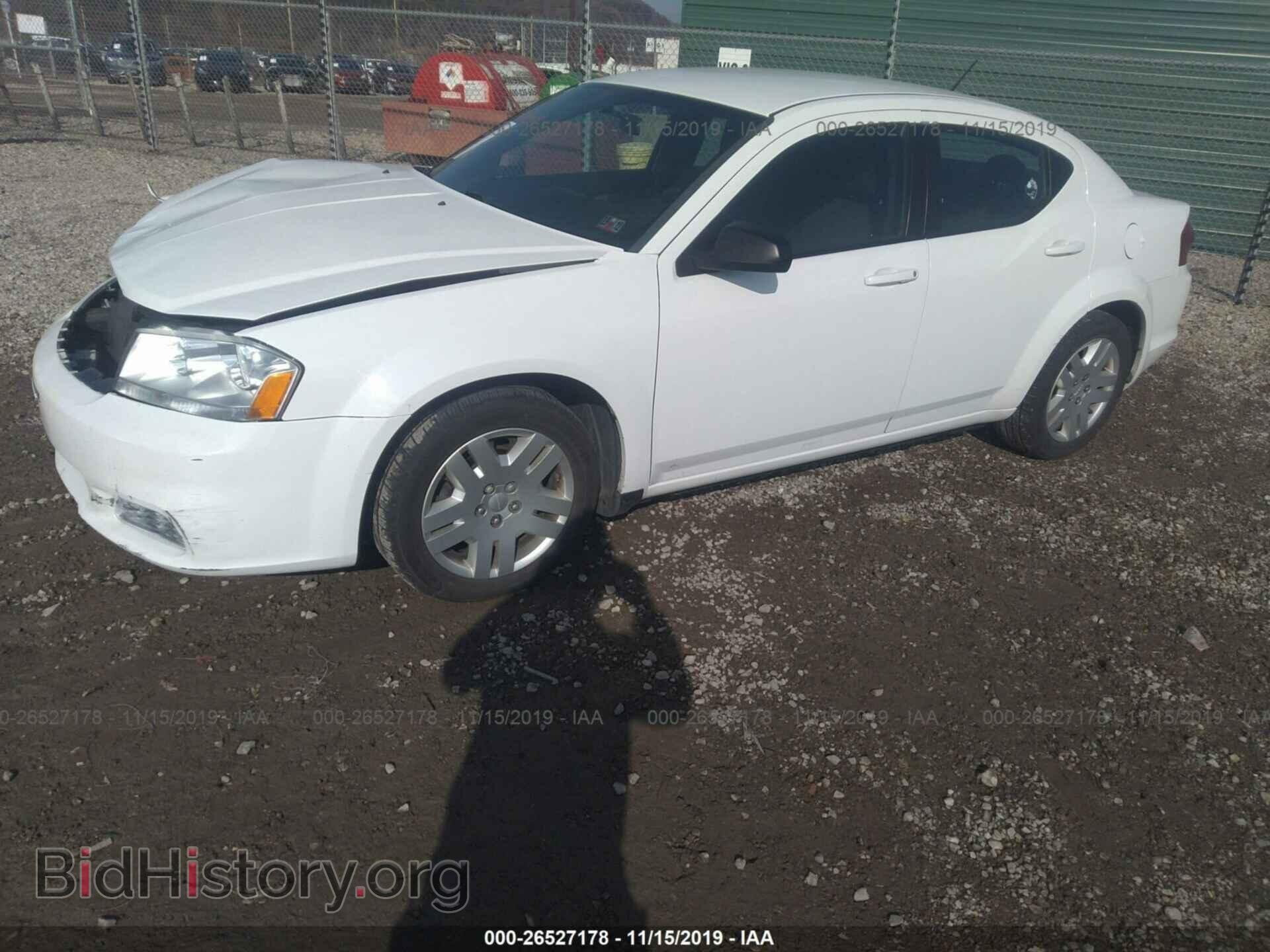 2012 DODGE AVENGER - VIN: 1C3CDZAB7CN252555 - Фото 2