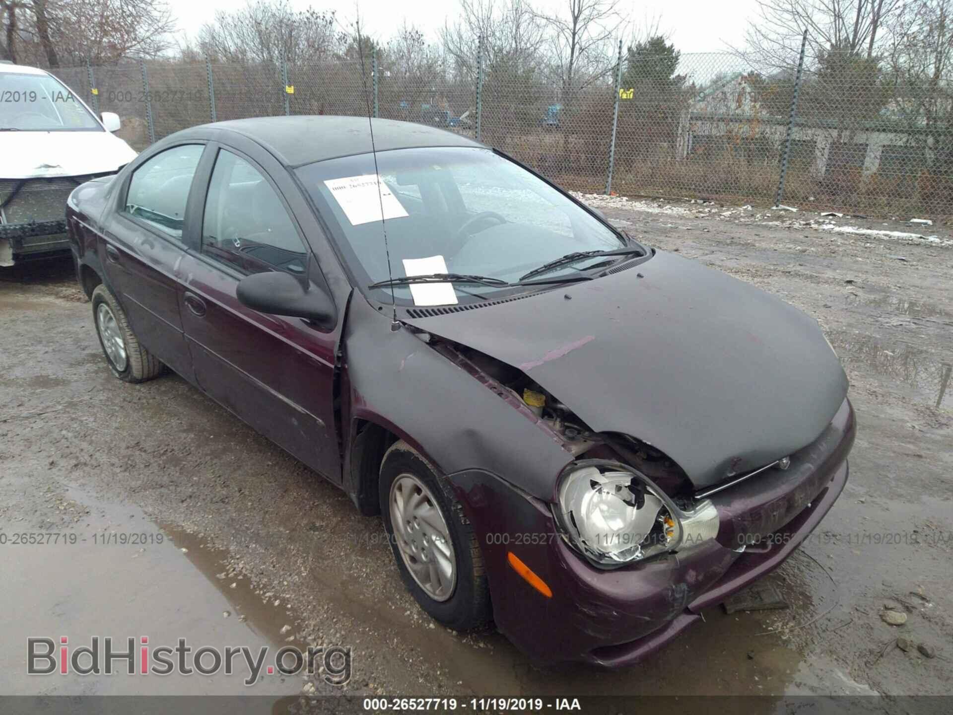 Фотография 1B3ES46C5YD836112 - DODGE NEON 2000