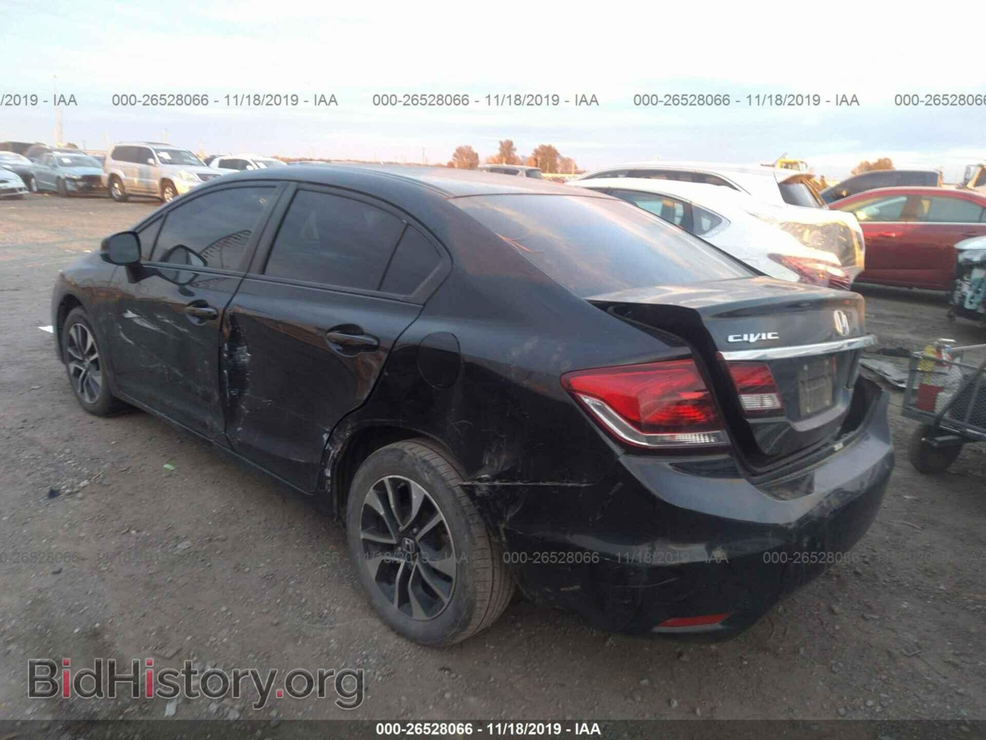2013 HONDA CIVIC - VIN: 2HGFB2F81DH543406 - Фото 3
