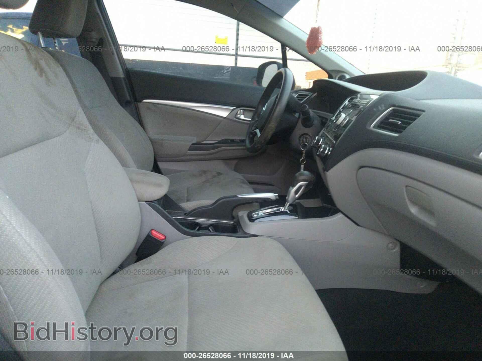 2013 HONDA CIVIC - VIN: 2HGFB2F81DH543406 - Фото 5