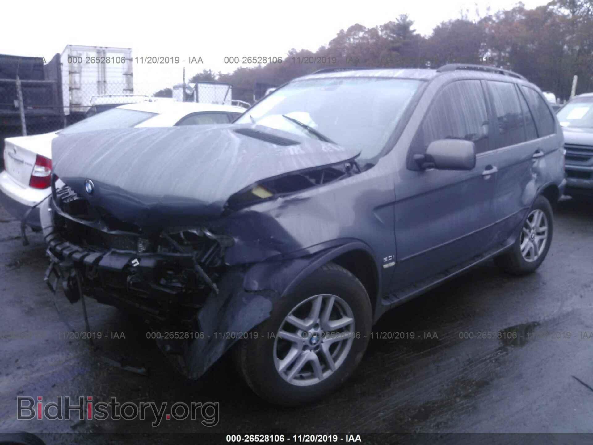 2006 BMW X5 - VIN: 5UXFA13576LY39802 - Фото 2
