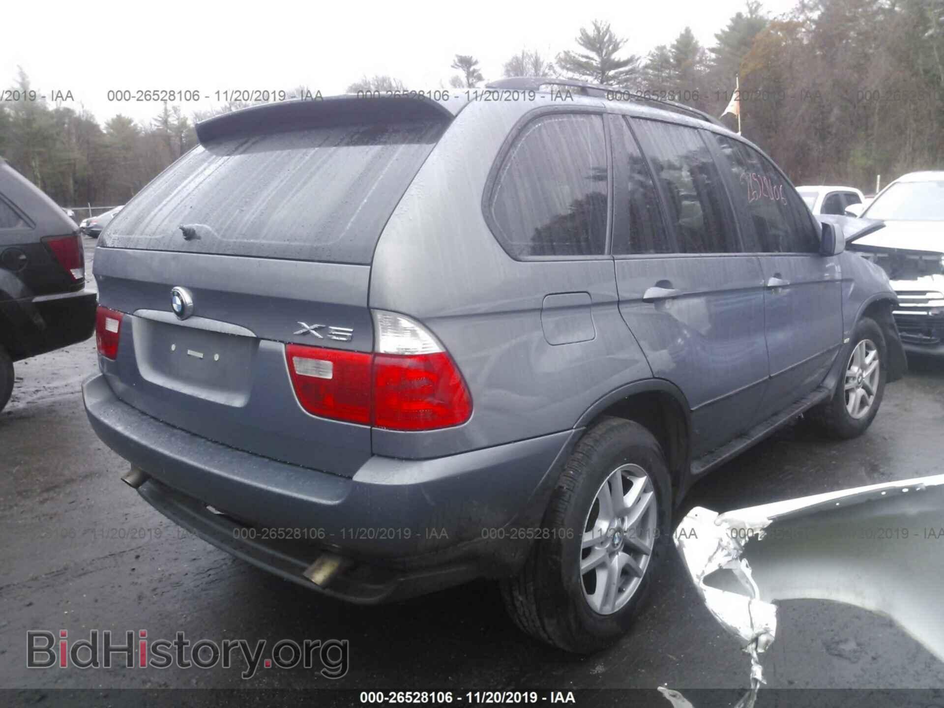 2006 BMW X5 - VIN: 5UXFA13576LY39802 - Фото 4