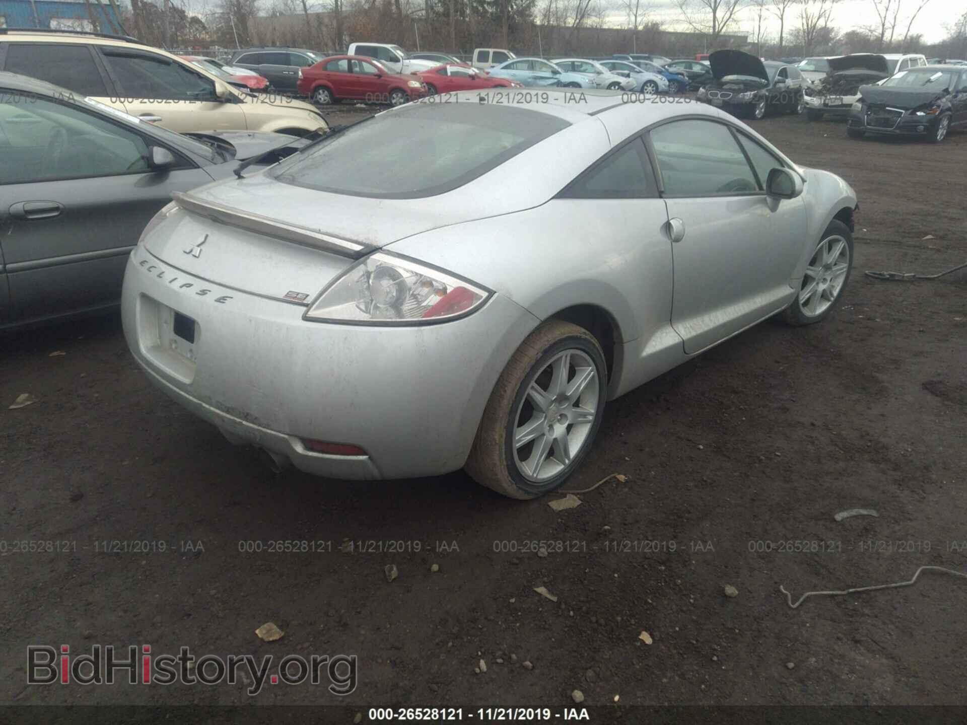 2007 MITSUBISHI ECLIPSE - VIN: 4A3AK64F87E066130 - Photo 4