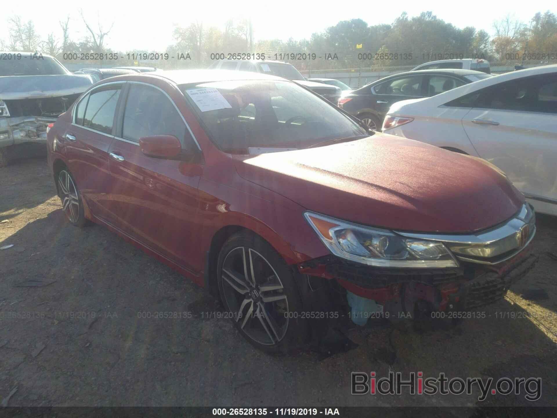 Photo 1HGCR2F50HA299269 - HONDA ACCORD 2017