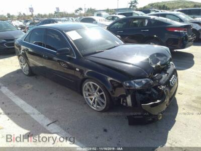 2006 Audi A4 2.0T Quattro, черный — VIN WAUDF78E46A227622, IAAI