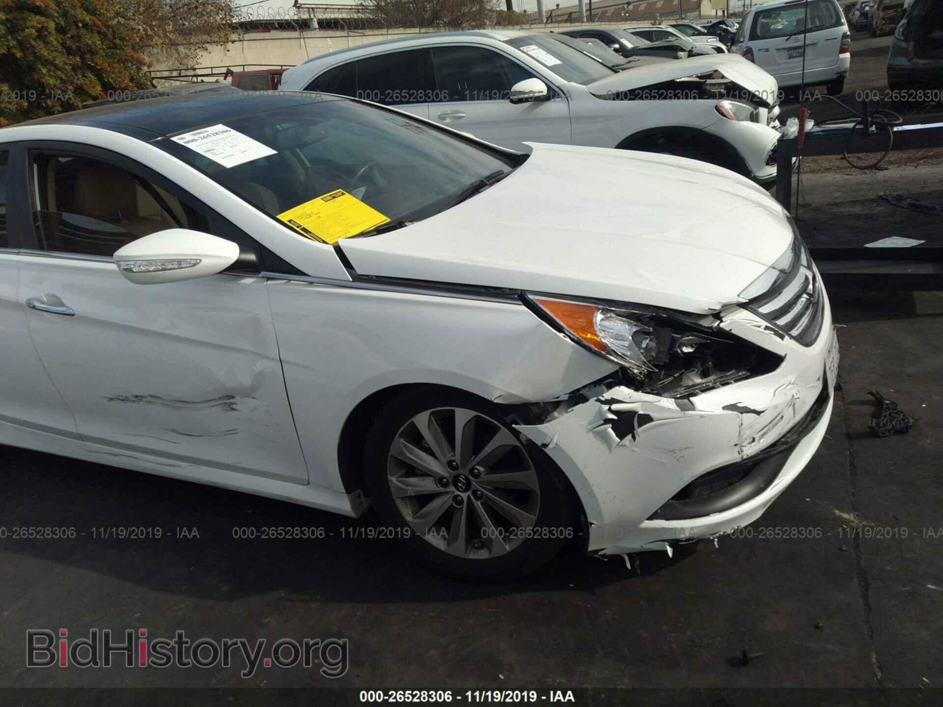 2014 HYUNDAI SONATA - VIN: 5NPEC4AC0EH930682 - Фото 6
