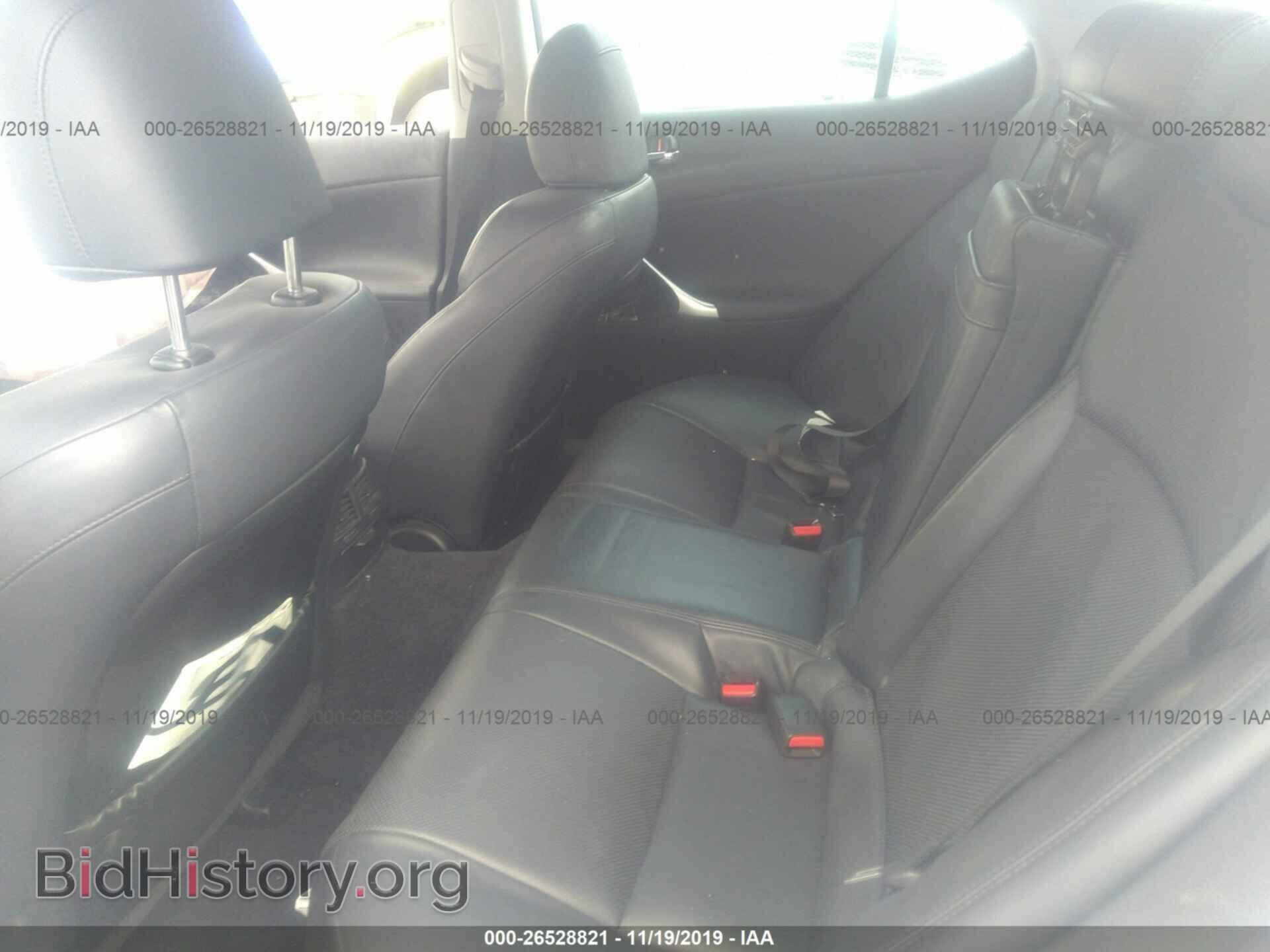 2008 LEXUS IS - VIN: JTHBE262482015968 - Photo 8