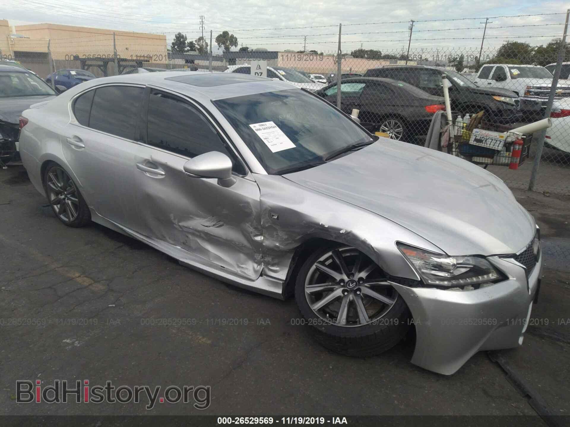 Photo JTHBE1BL1FA016250 - LEXUS GS 2015