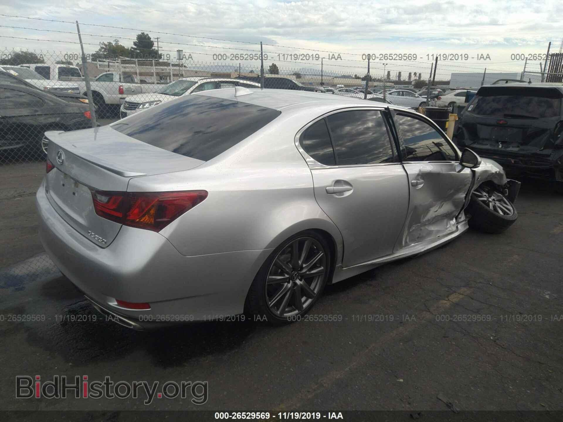 2015 LEXUS GS - VIN: JTHBE1BL1FA016250 - Фото 4