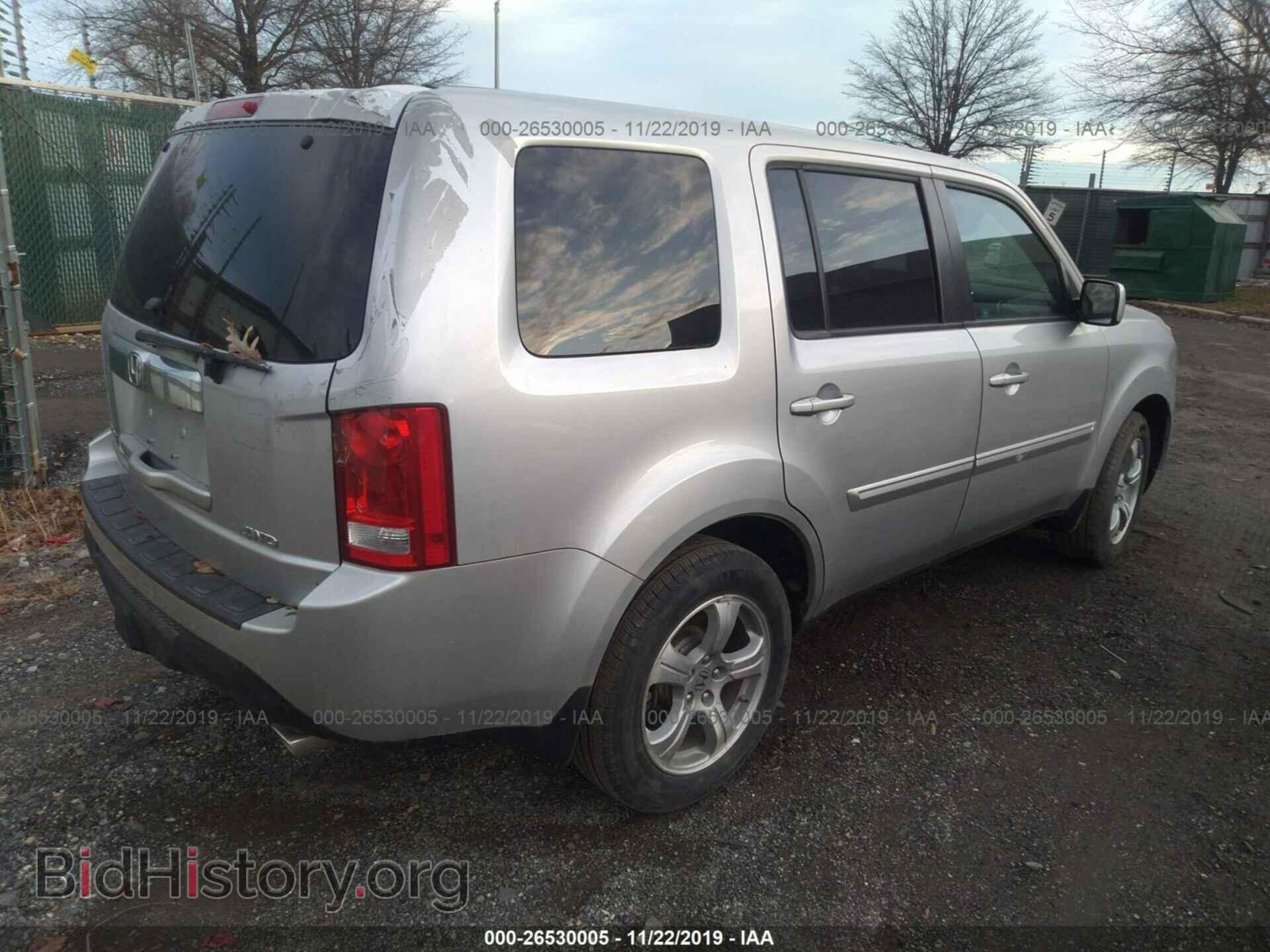 2012 HONDA PILOT - VIN: 5FNYF4H53CB058585 - Фото 4