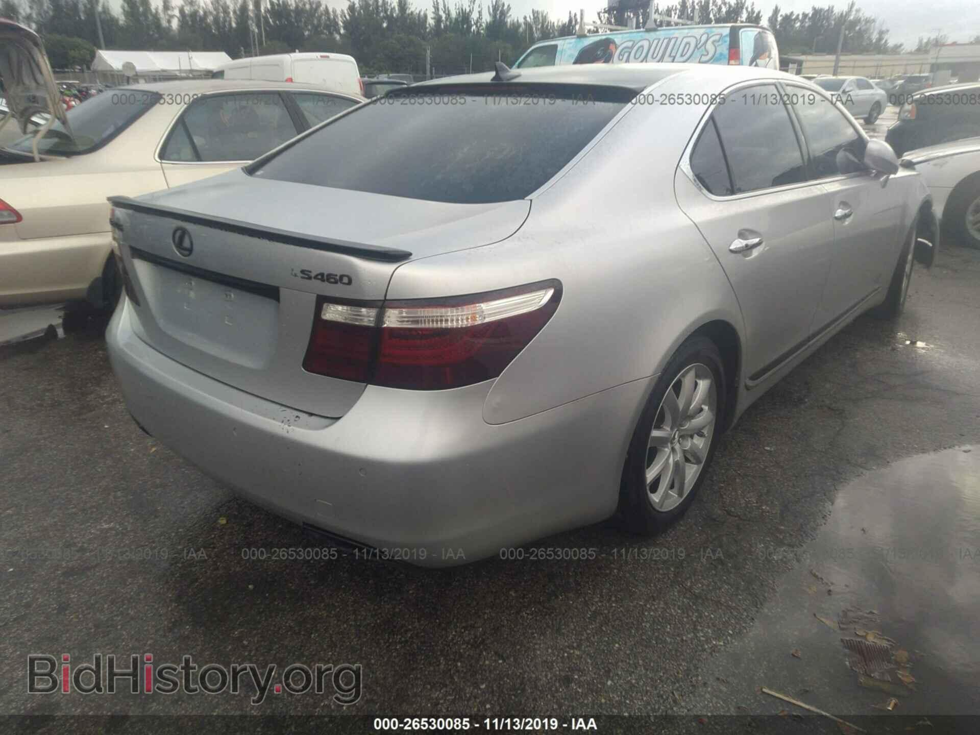 2007 LEXUS LS - VIN: JTHBL46F175008140 - Photo 4
