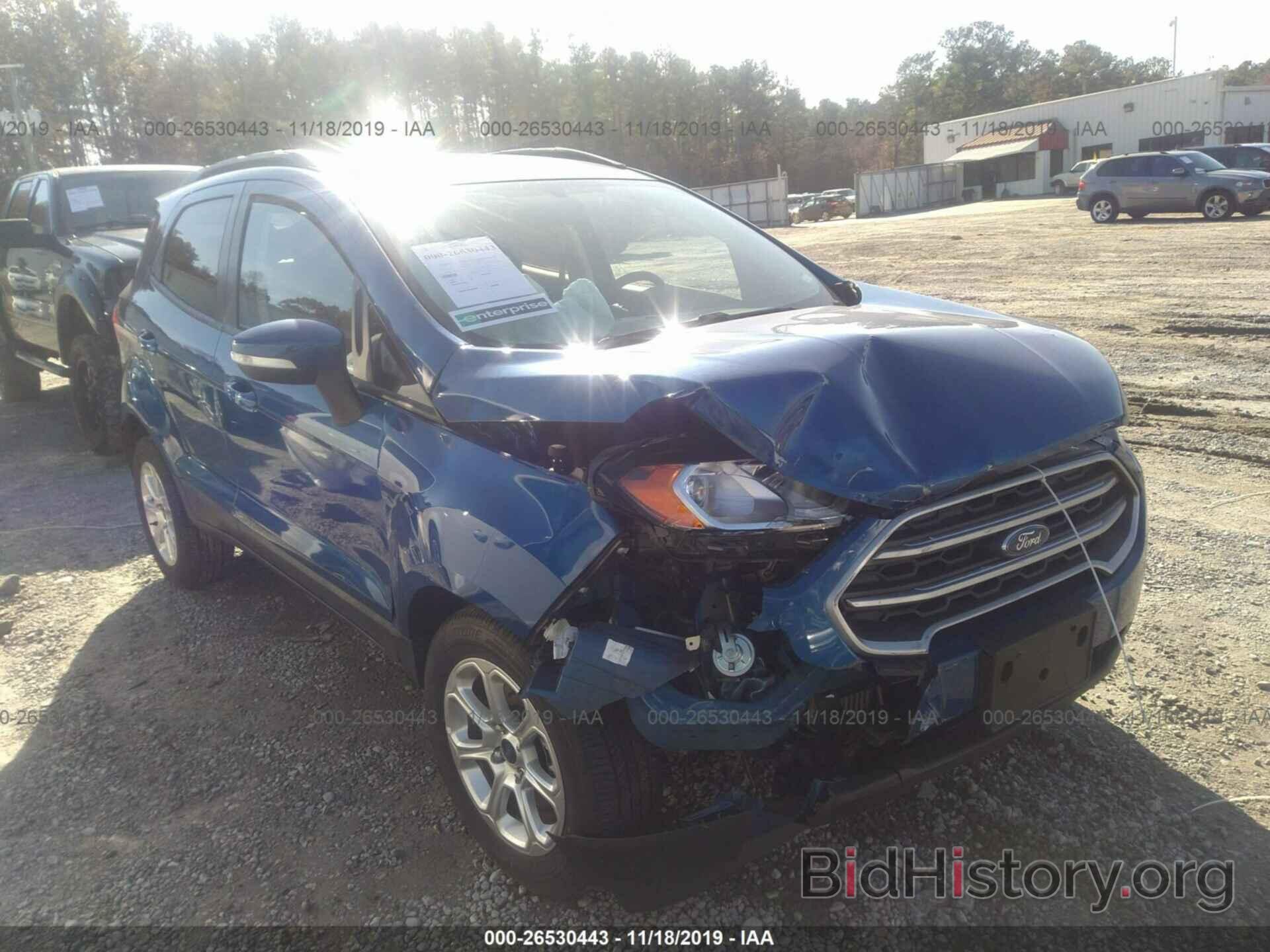 Photo MAJ3S2GE4KC278721 - FORD ECOSPORT 2019