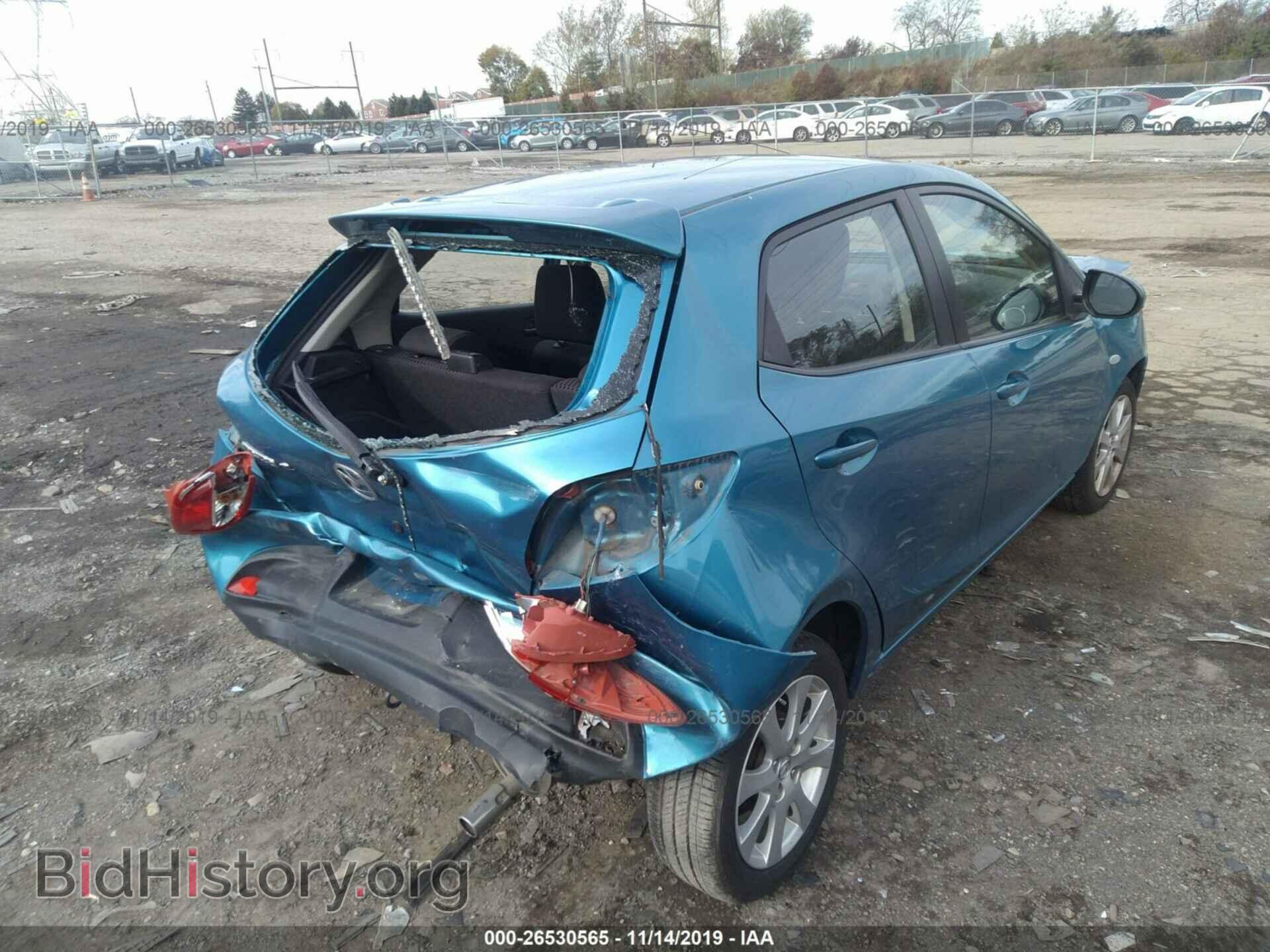 2012 MAZDA MAZDA2 - VIN: JM1DE1LZ9C0142242 - Photo 4
