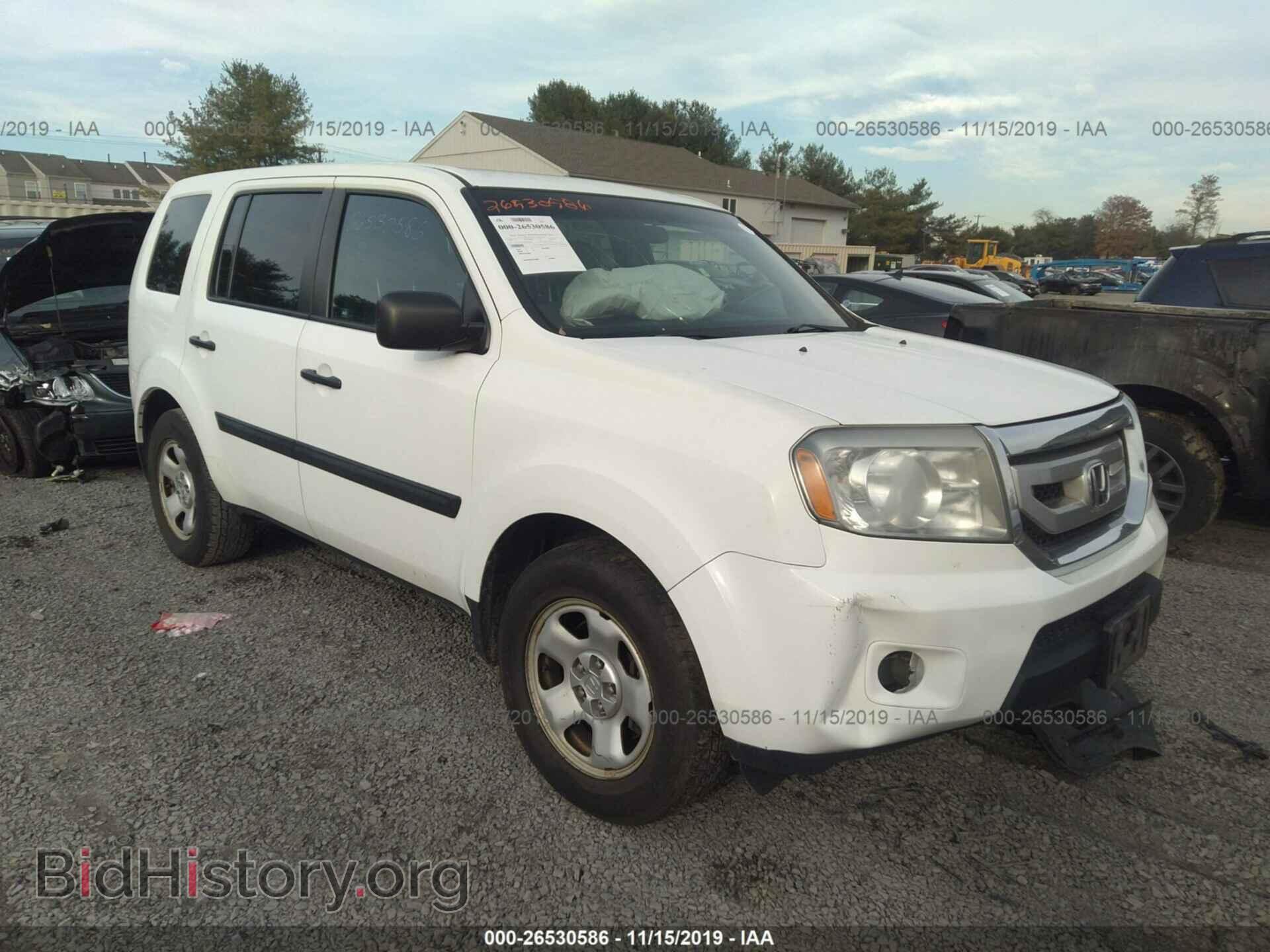 Фотография 5FNYF4H22BB074765 - HONDA PILOT 2011