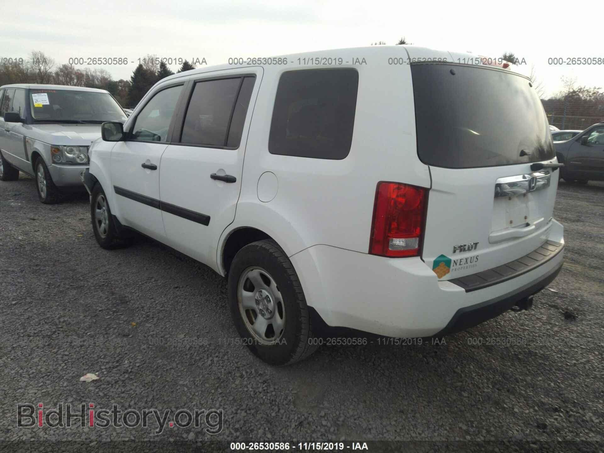 2011 HONDA PILOT - VIN: 5FNYF4H22BB074765 - Photo 3