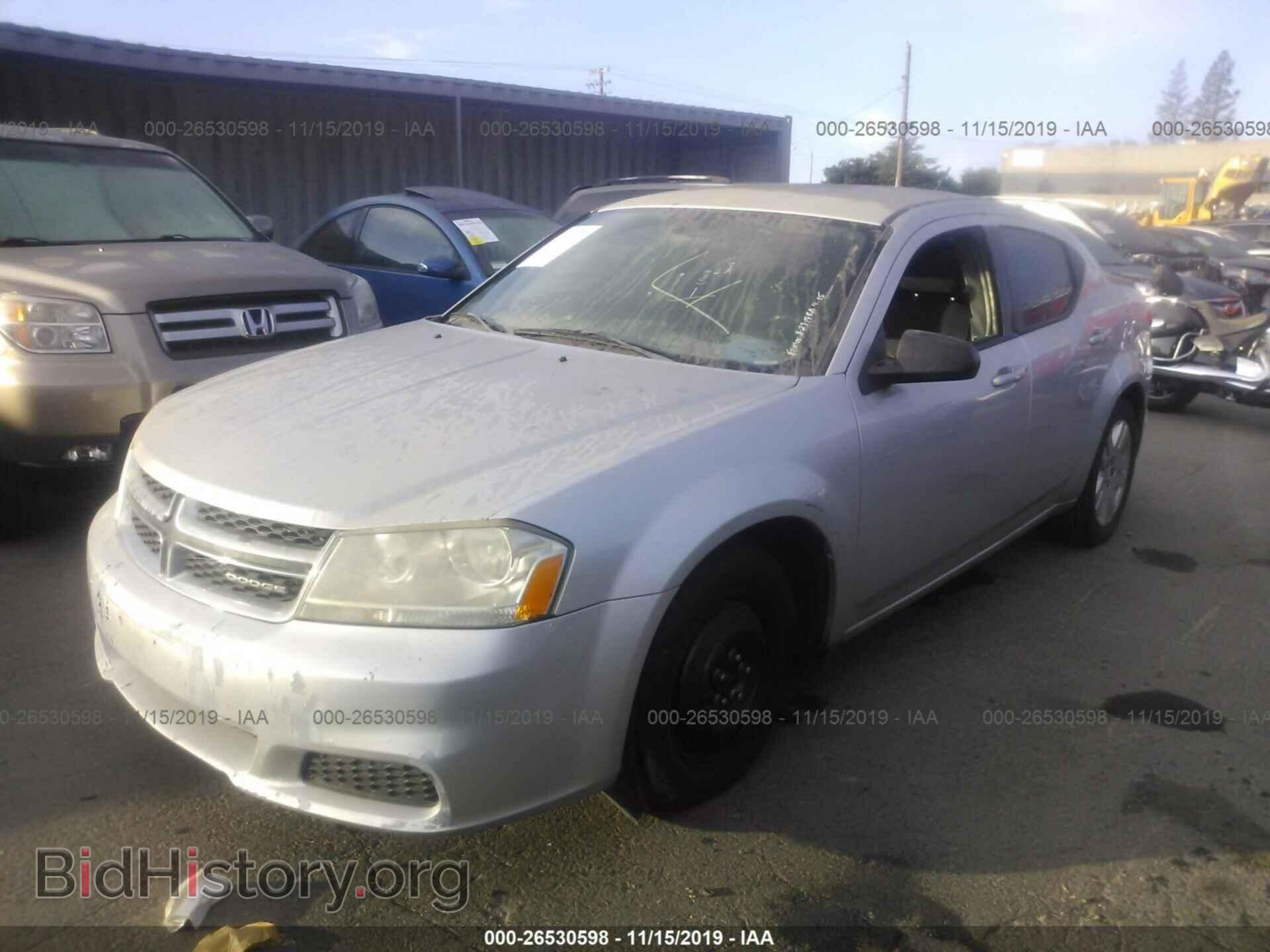2012 DODGE AVENGER - VIN: 1C3CDZAB6CN128390 - Фото 2
