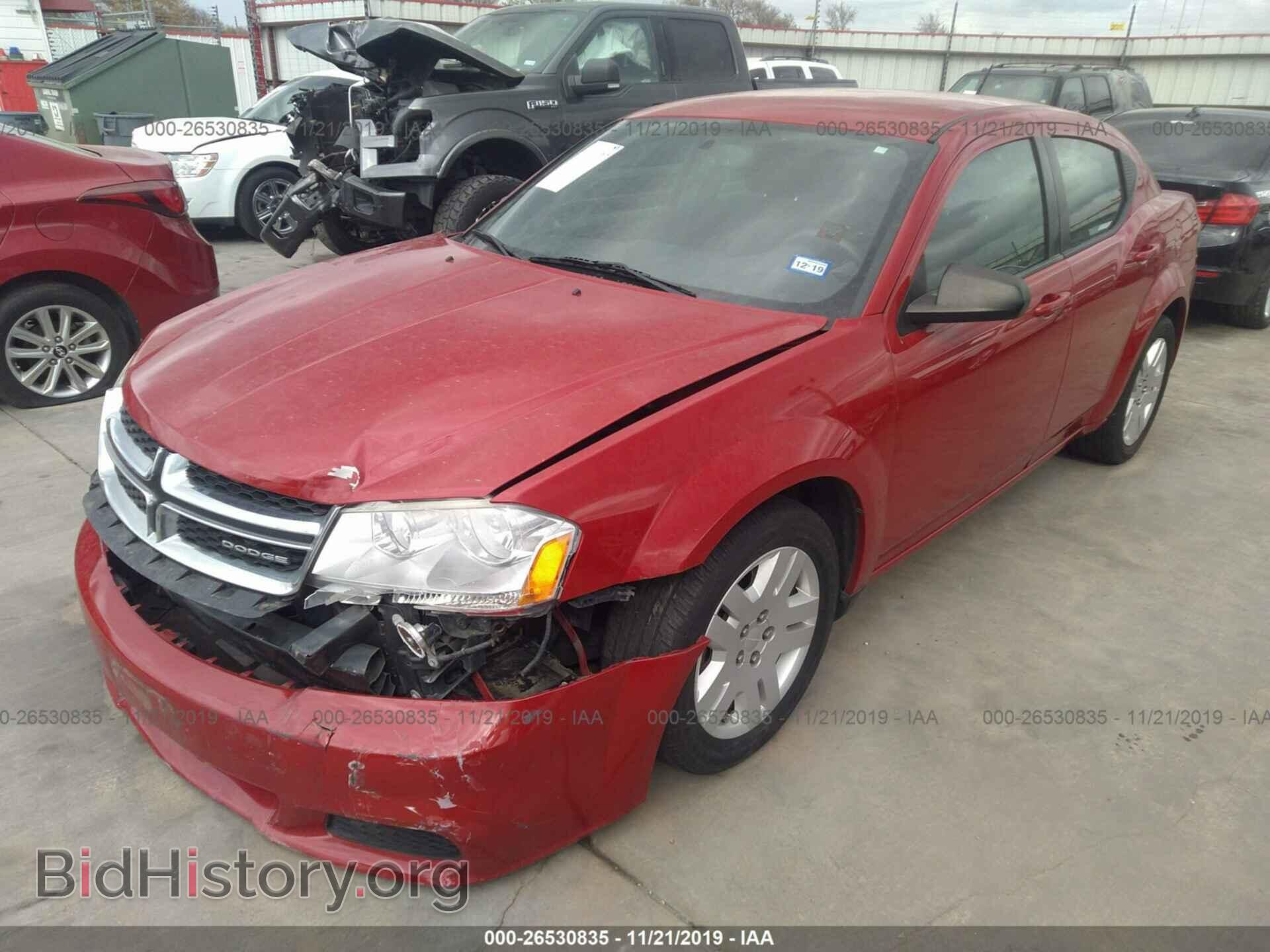 2012 DODGE AVENGER - VIN: 1C3CDZAB6CN183034 - Фото 2