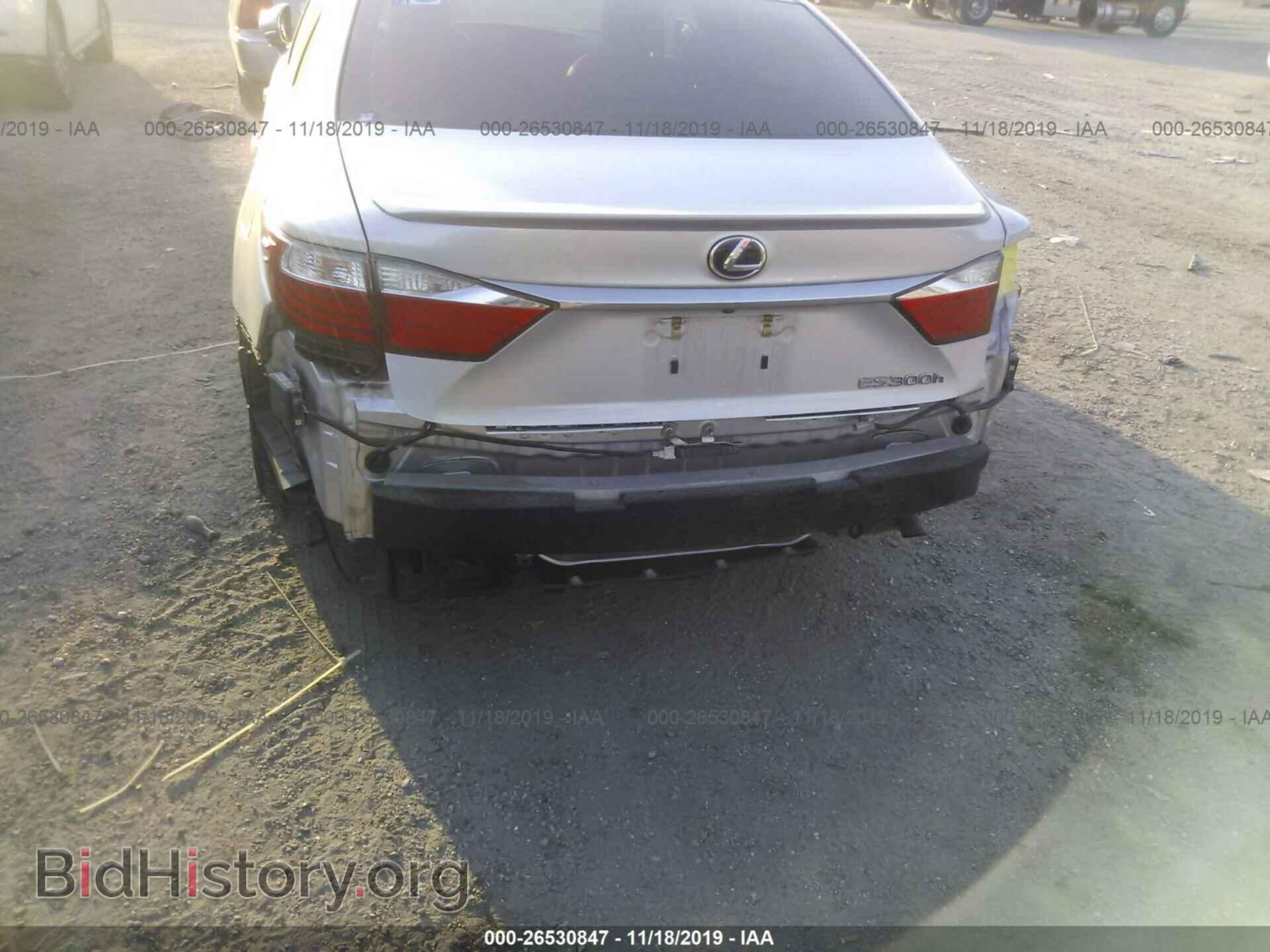 2013 LEXUS ES - VIN: JTHBW1GGXD2019552 - Фото 6