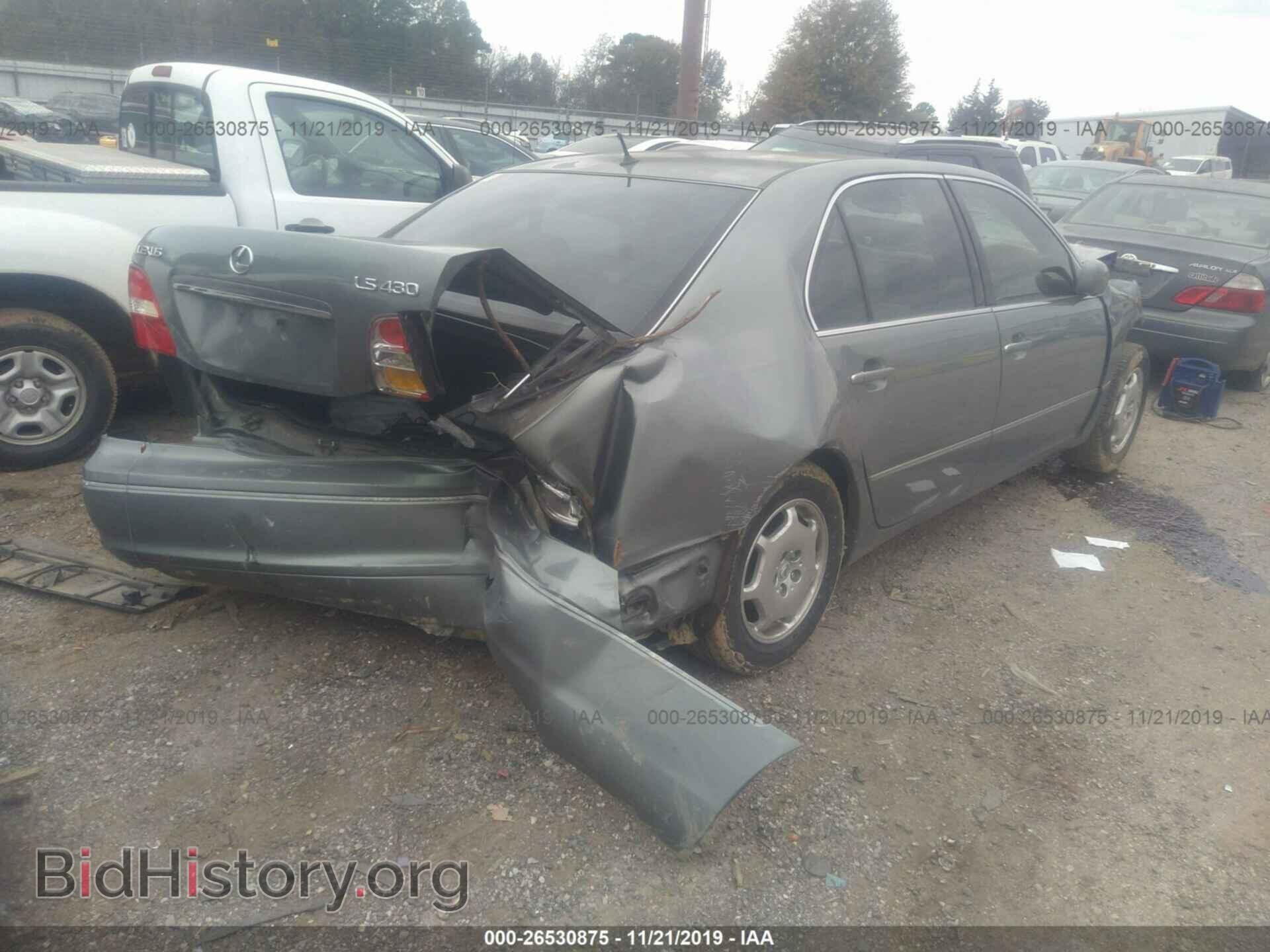 2002 LEXUS LS - VIN: JTHBN30F520052452 - Фото 4