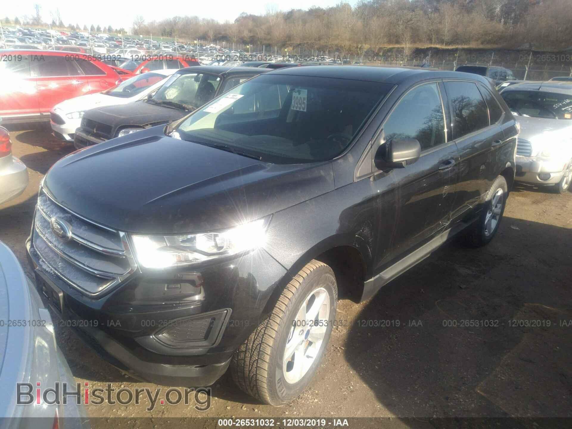 2015 FORD EDGE - VIN: 2FMTK3G92FBC35984 - Фото 2
